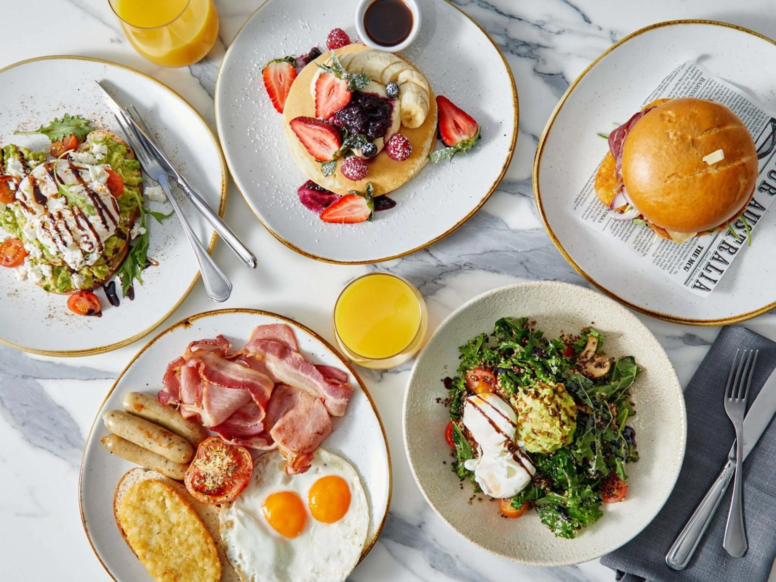 Breakfast in The Sebel Quay West Suites Sydney