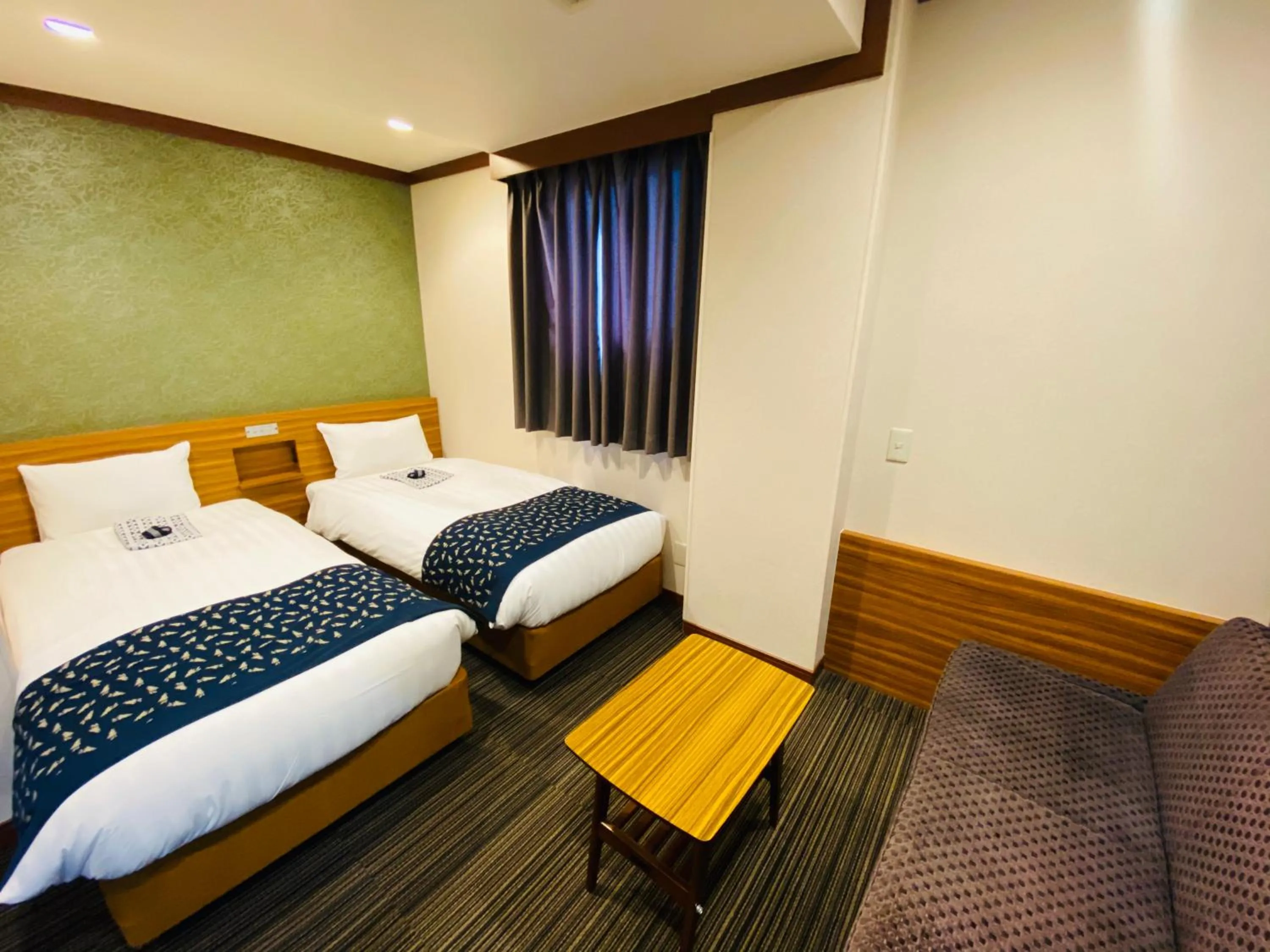 Photo of the whole room, Bed in Ueno Touganeya Hotel