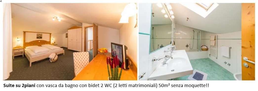 Bed in Hotel Hellweger