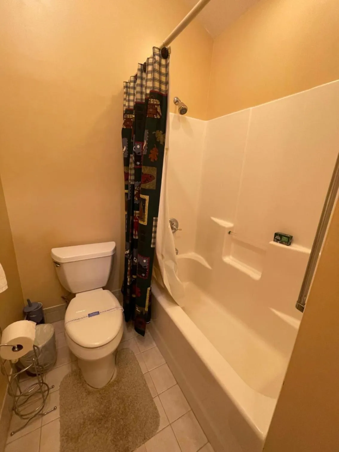 Toilet in Mountain Aire Cottages, Inn, & Glamping