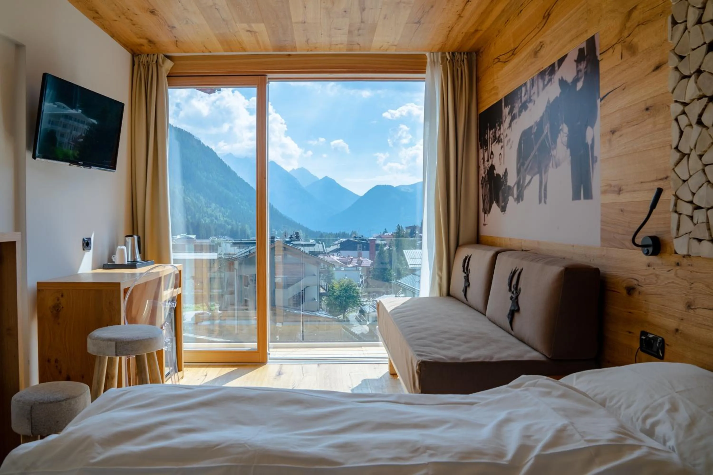 Bed in Hotel Cristiania