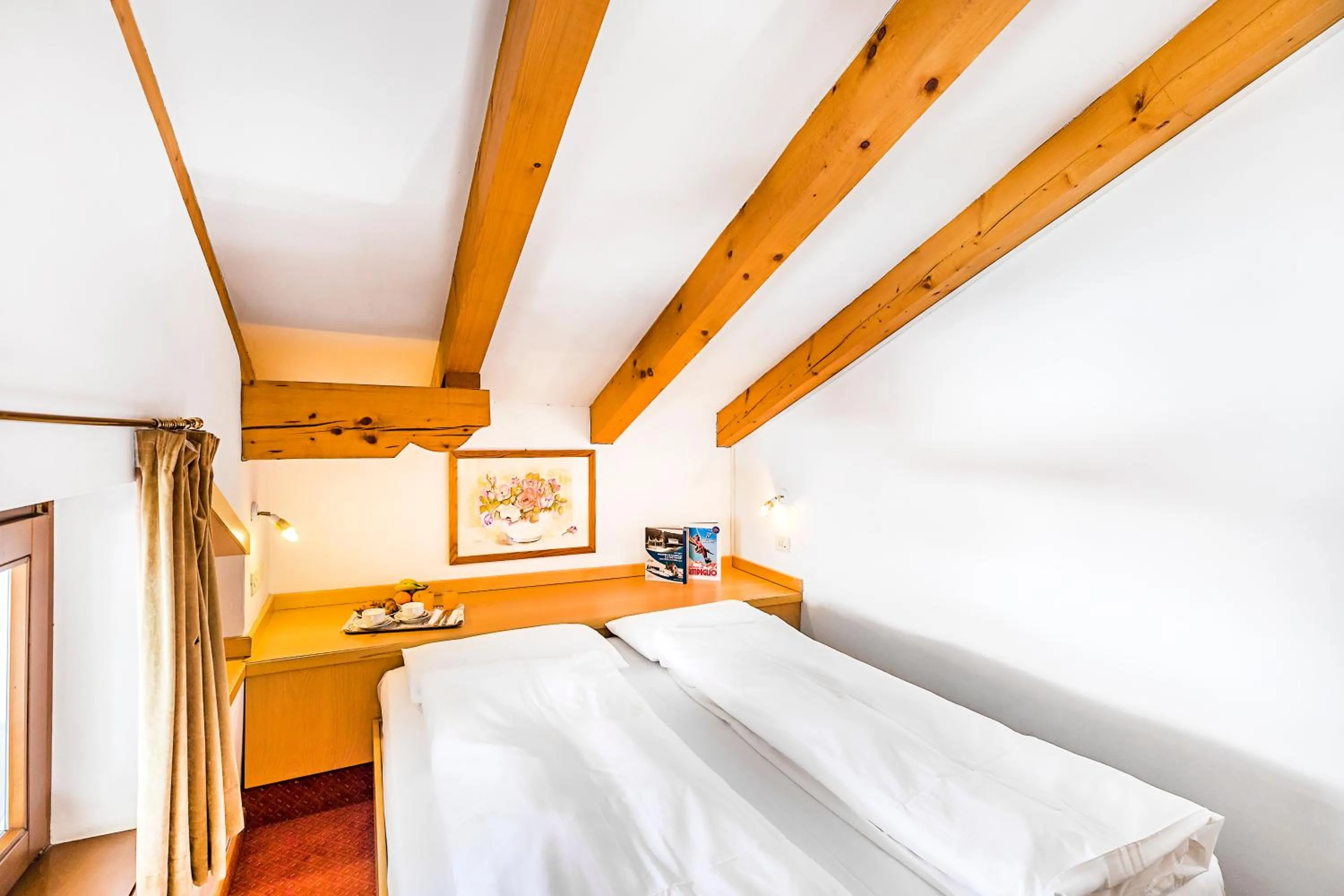 Bed in Hotel Cristiania