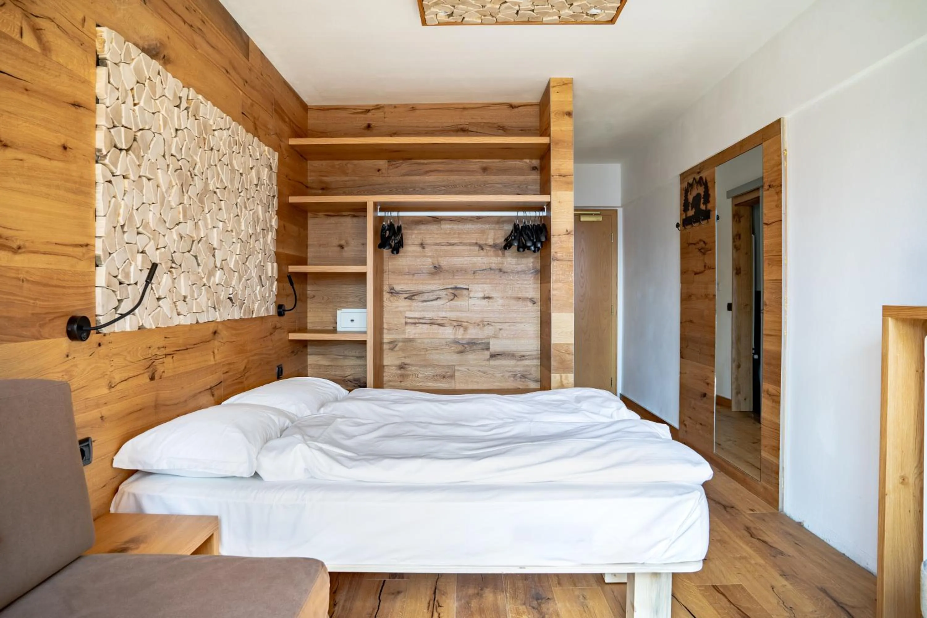 Bed in Hotel Cristiania