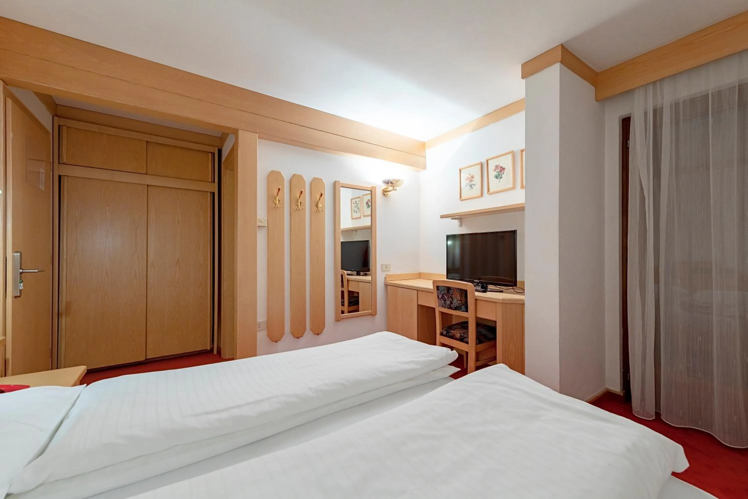 Bed in Hotel Cristiania