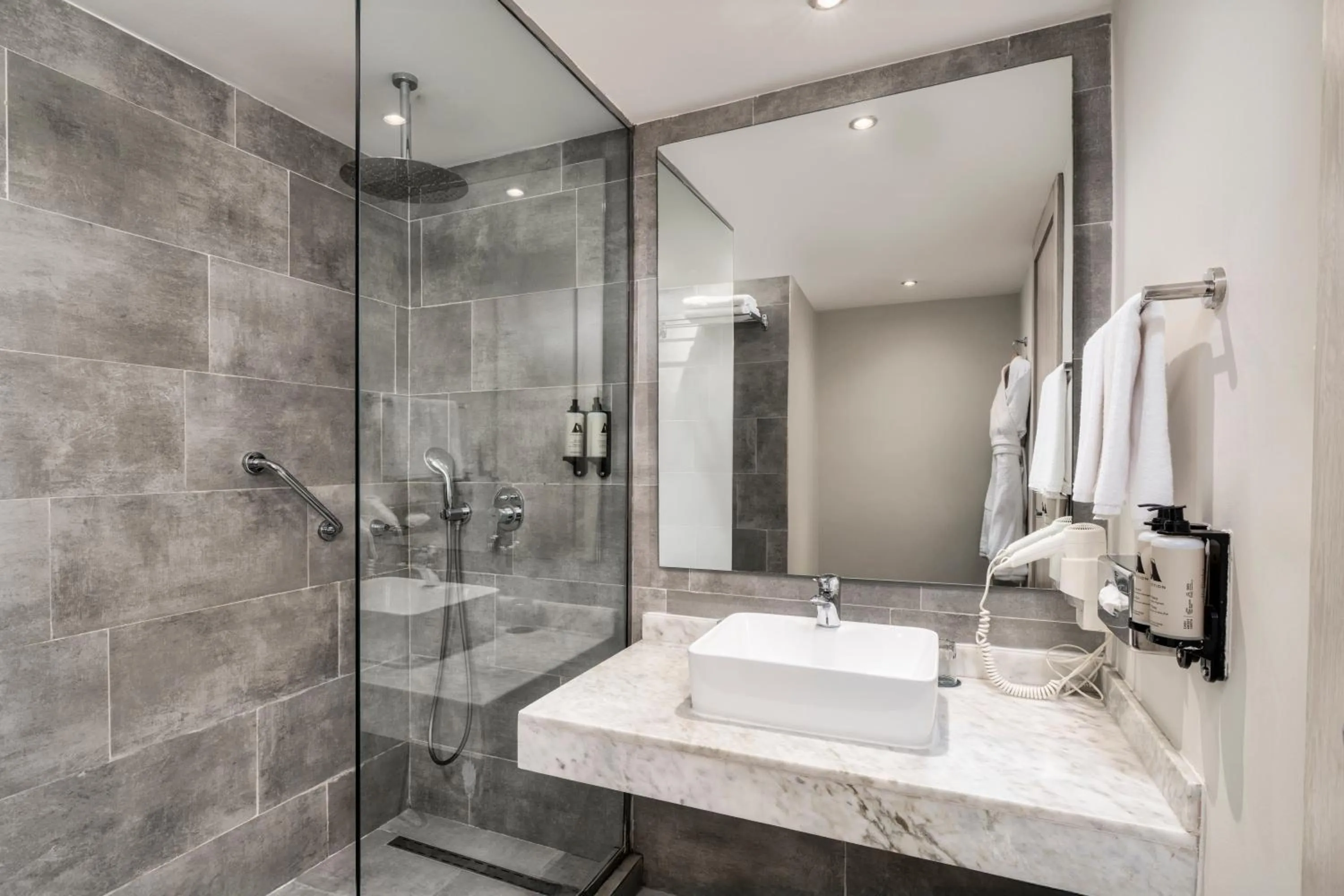 Bathroom in Marina Bay City Center