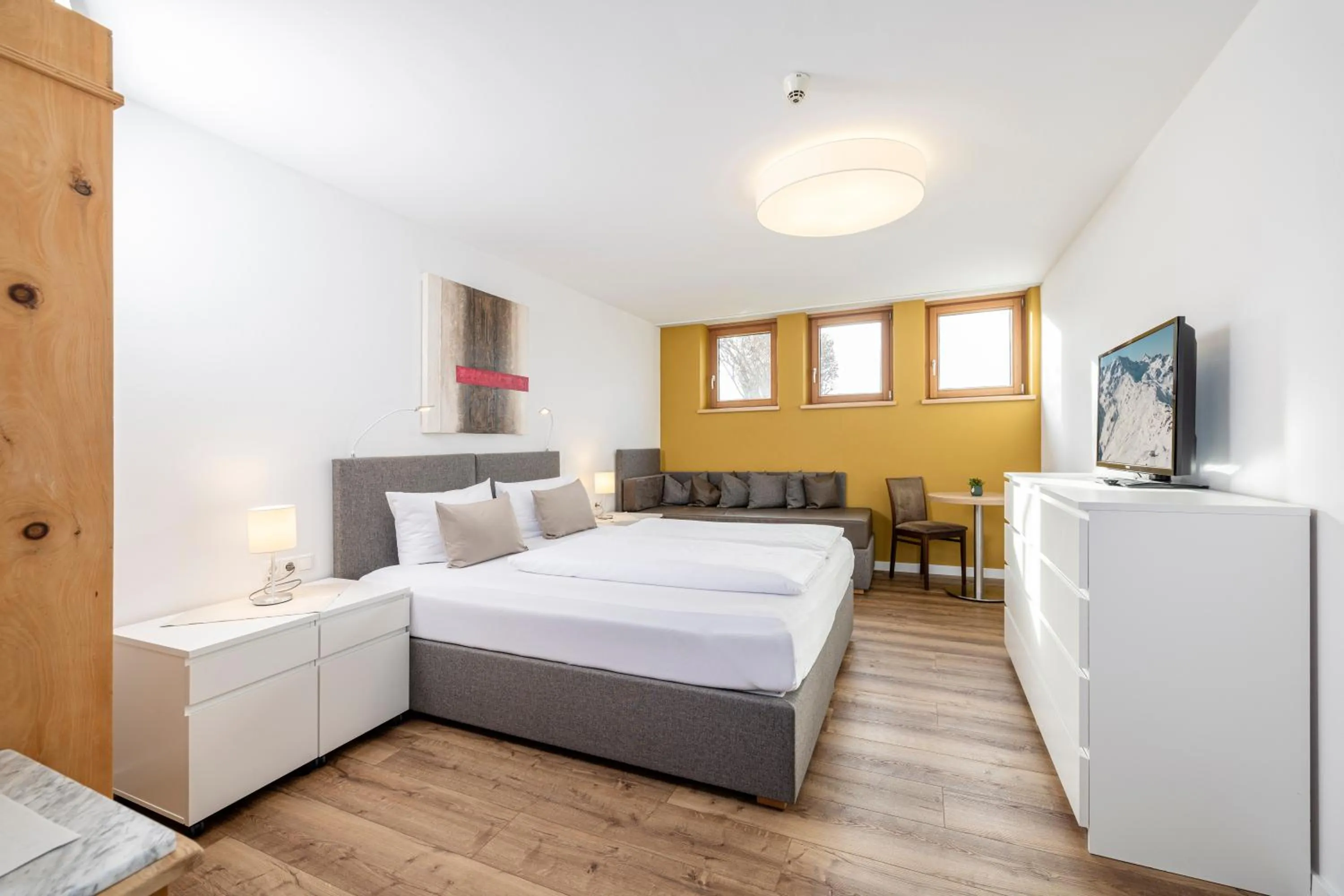 Bedroom, Bed in Apart-Garni Innerwiesn