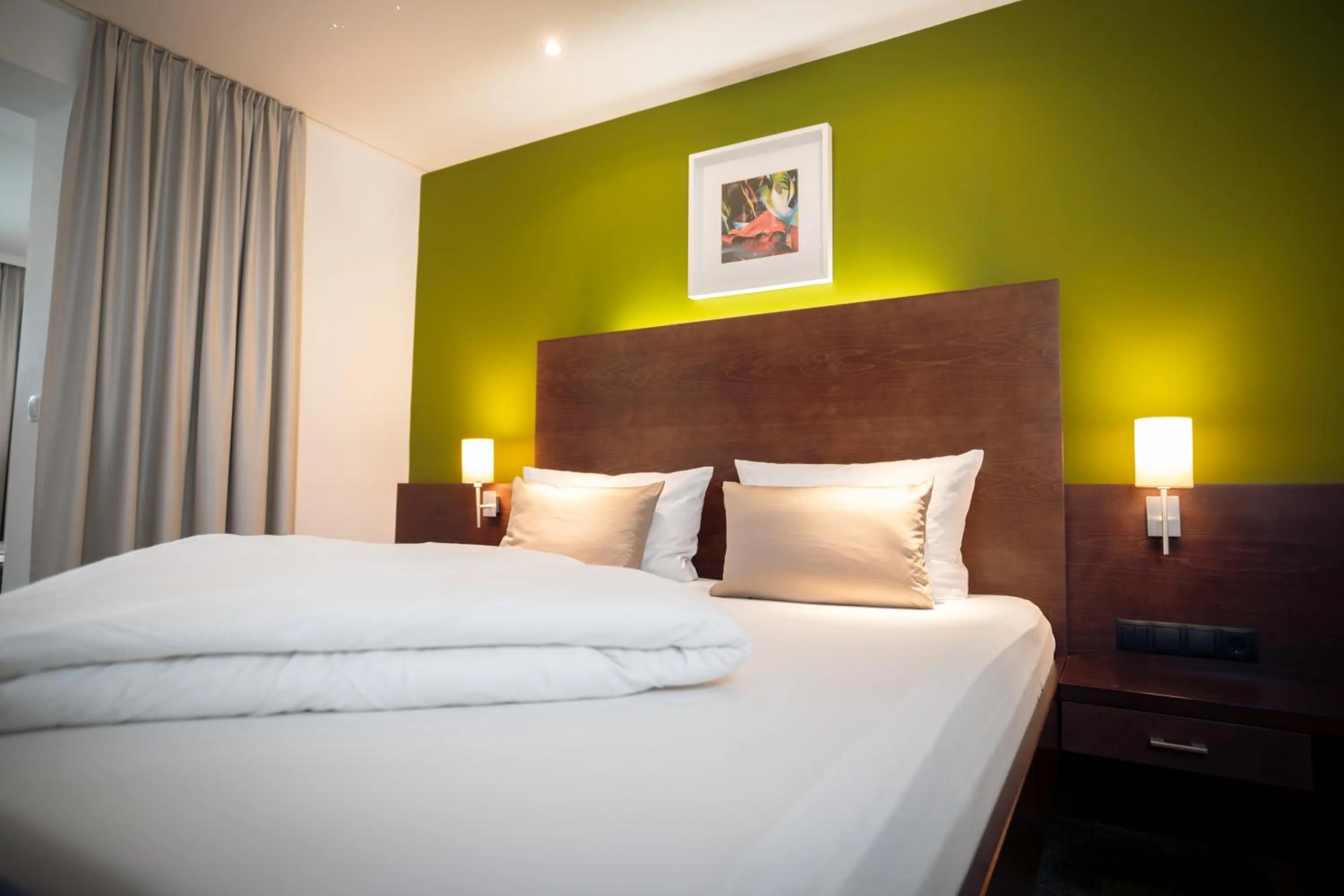 Bedroom, Bed in Apart-Garni Innerwiesn