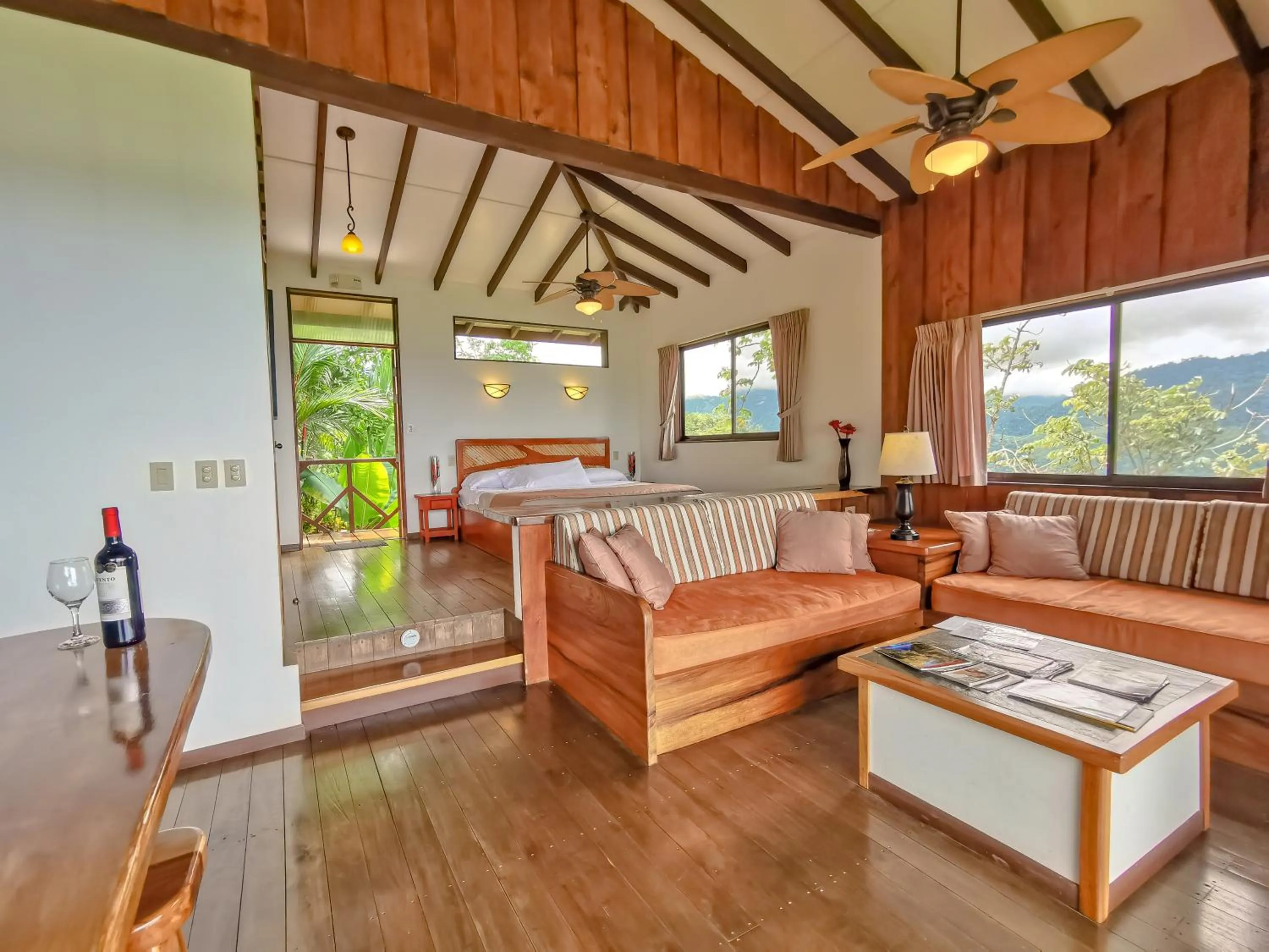 Photo of the whole room in Santa Juana Lodge & Nature Reserve