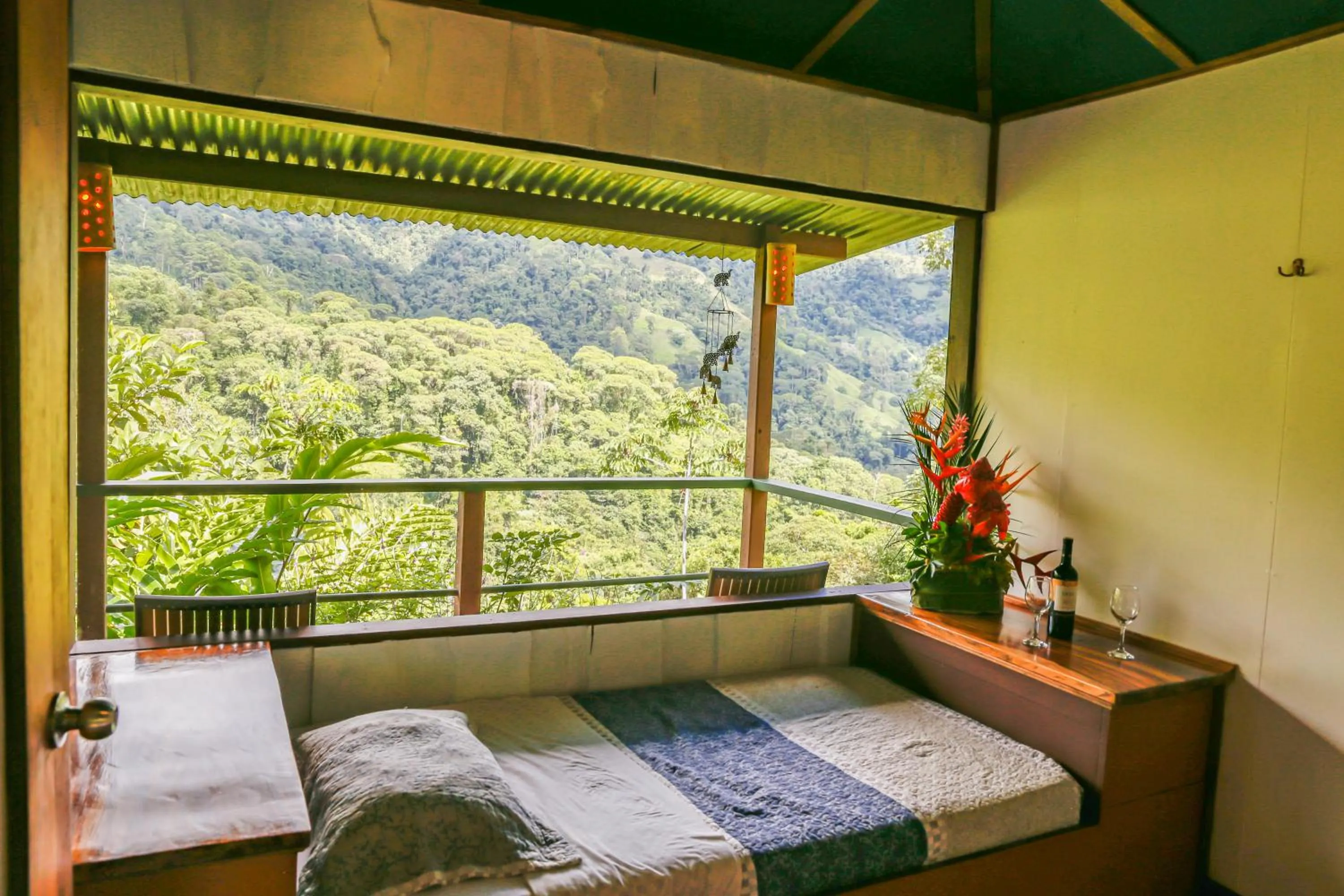 Bed in Santa Juana Lodge & Nature Reserve