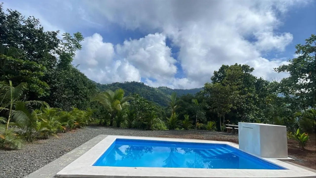 Swimming pool in Santa Juana Lodge & Nature Reserve
