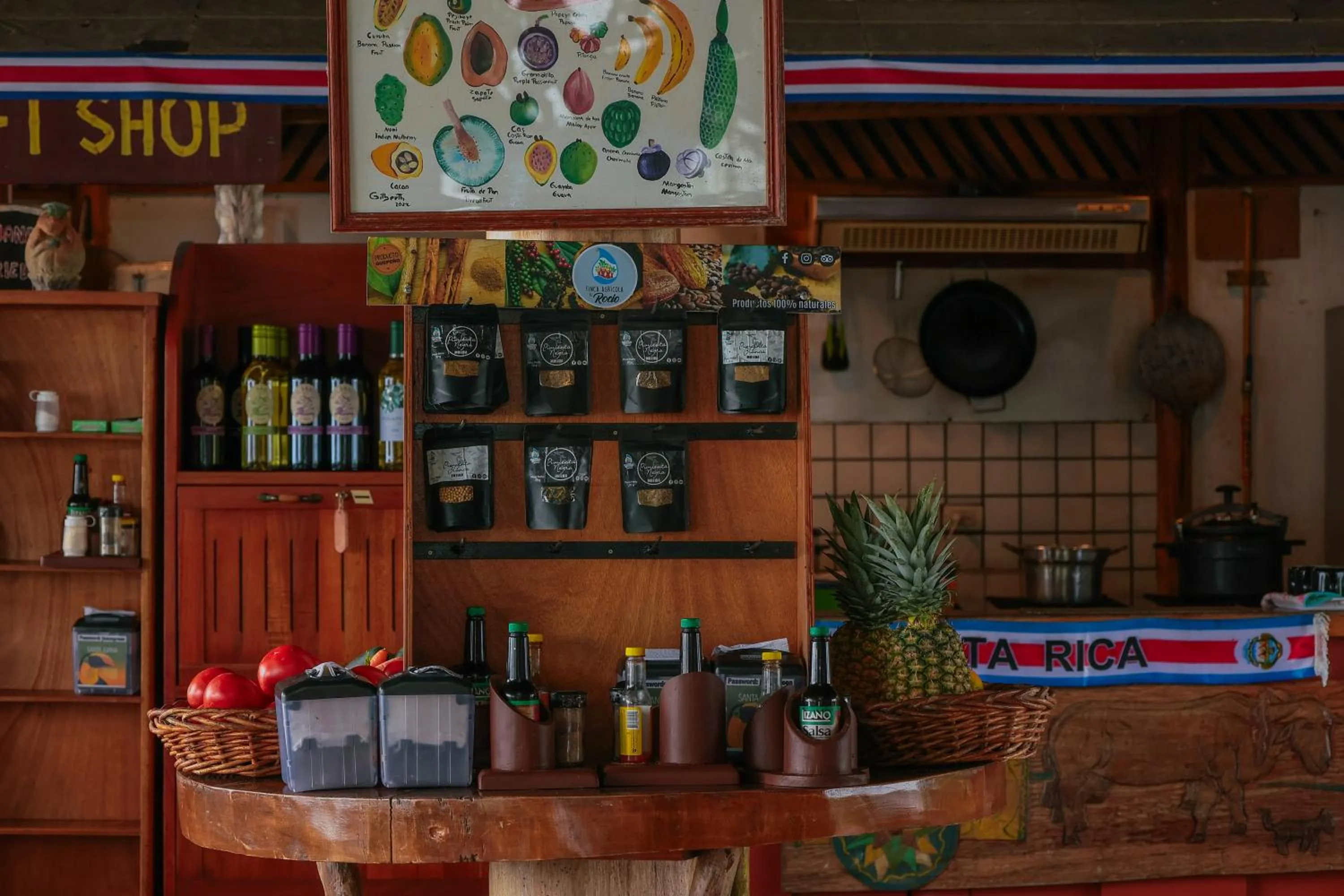 On-site shops in Santa Juana Lodge & Nature Reserve