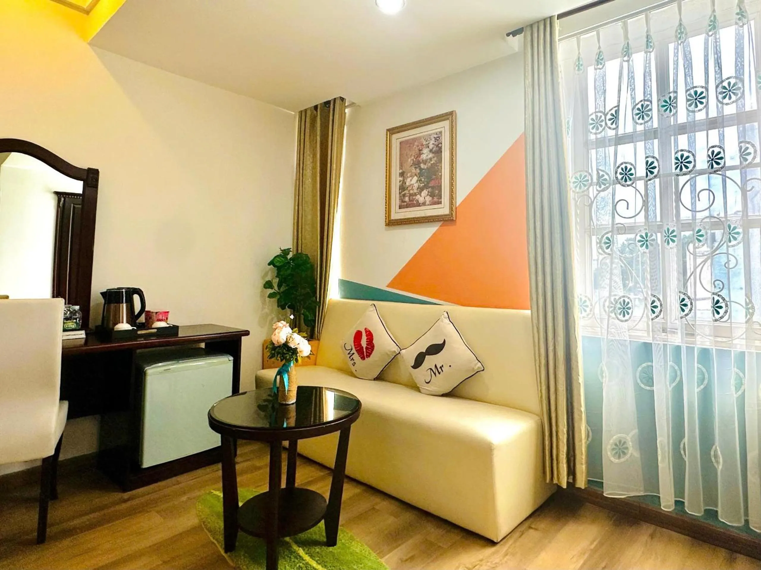 Seating area in Sunrise Central Hotel