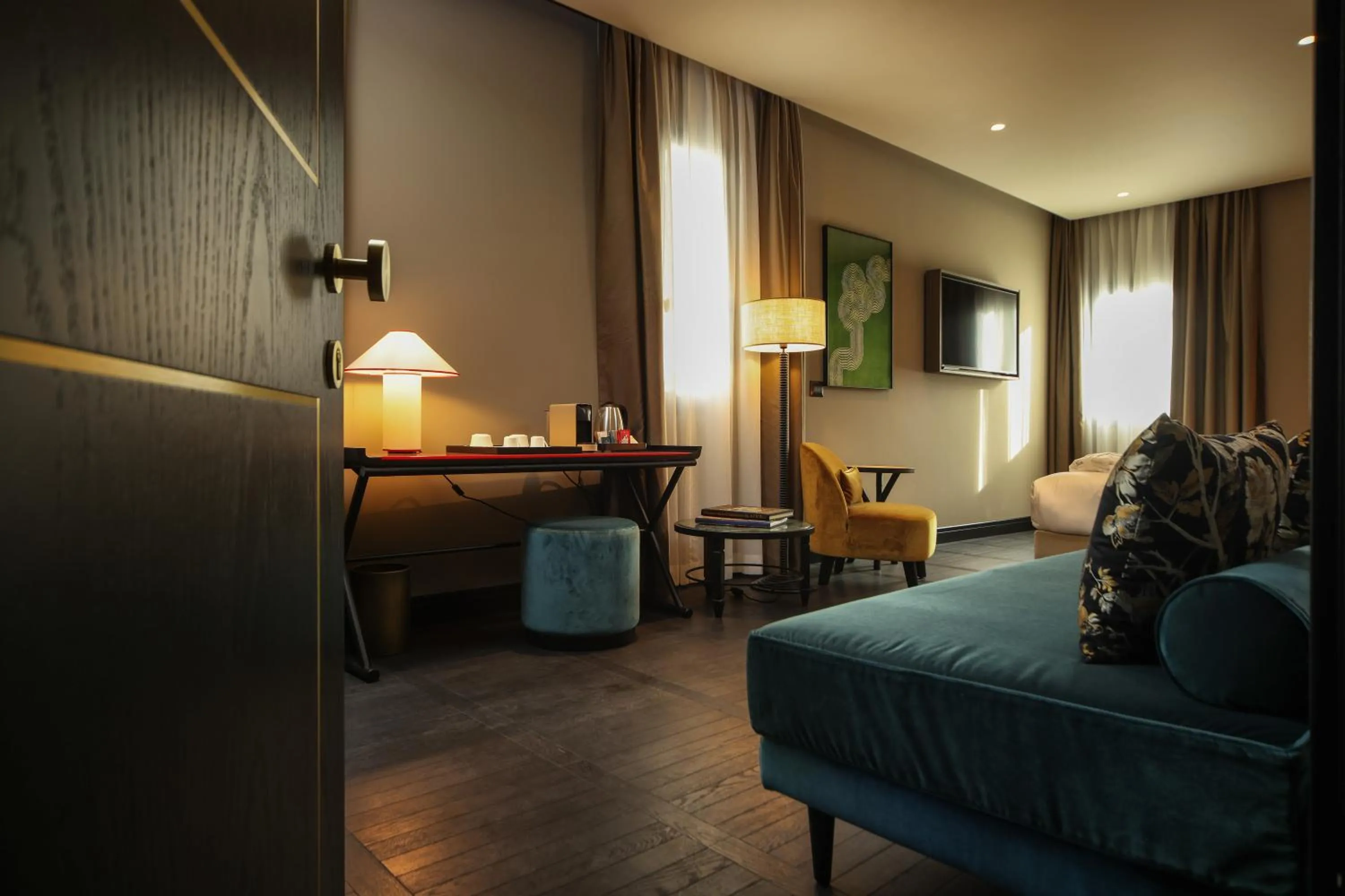 Bed in U-Visionary Venezia Hotel