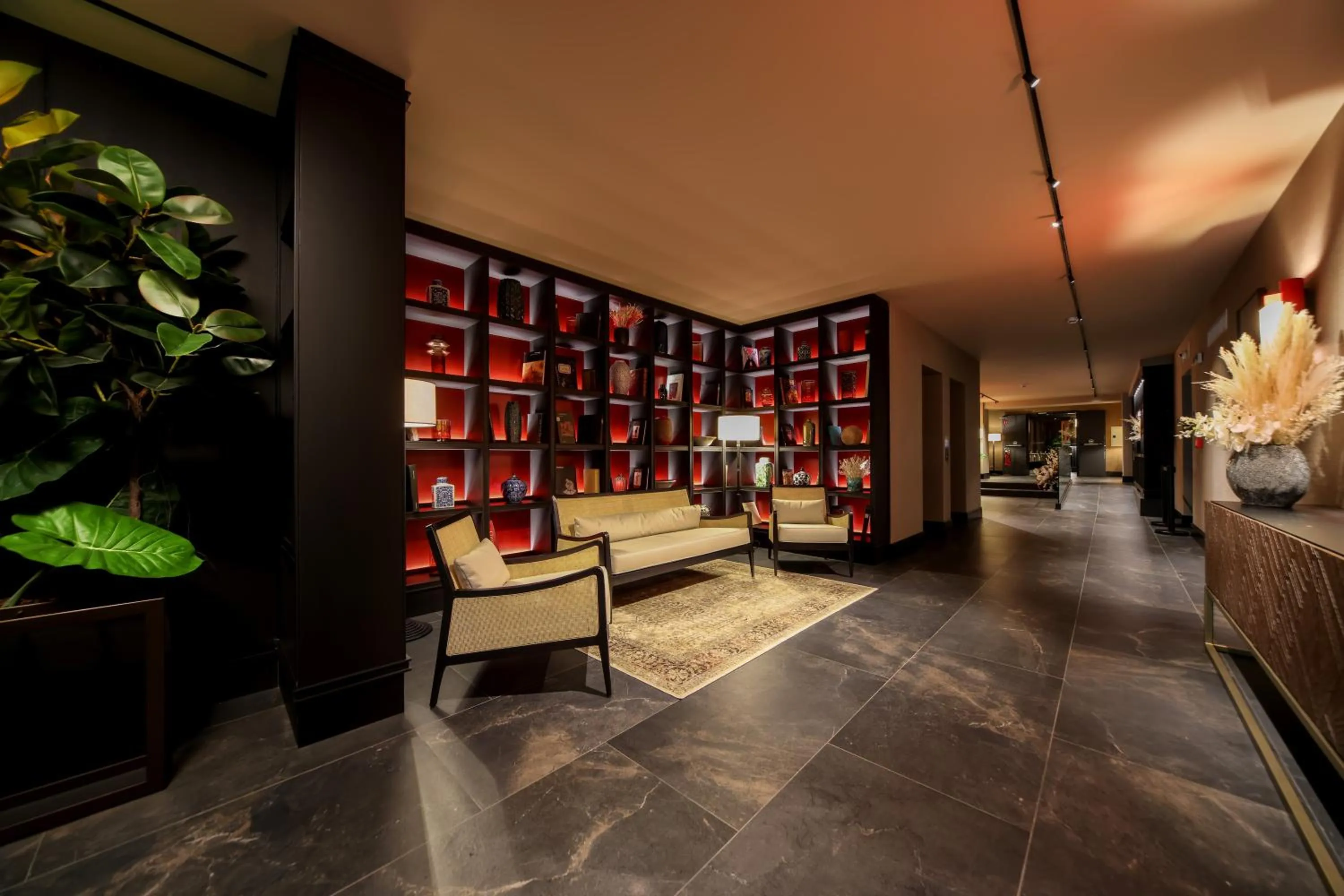 Lobby or reception in U-Visionary Venezia Hotel