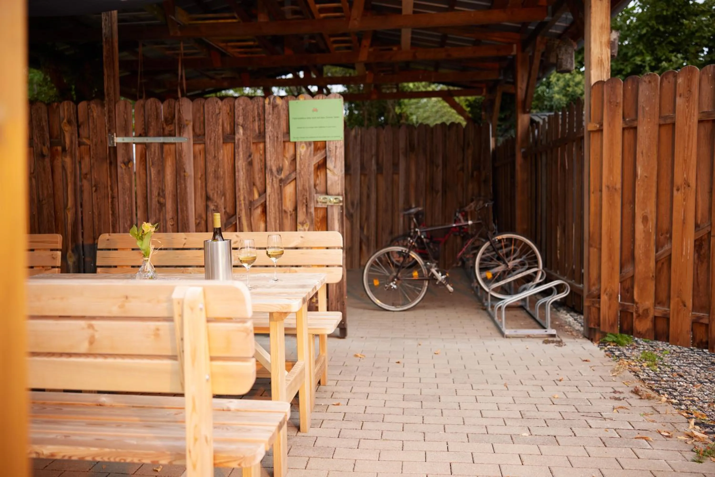 View (from property/room) in ante porta DAS STADTHOTEL