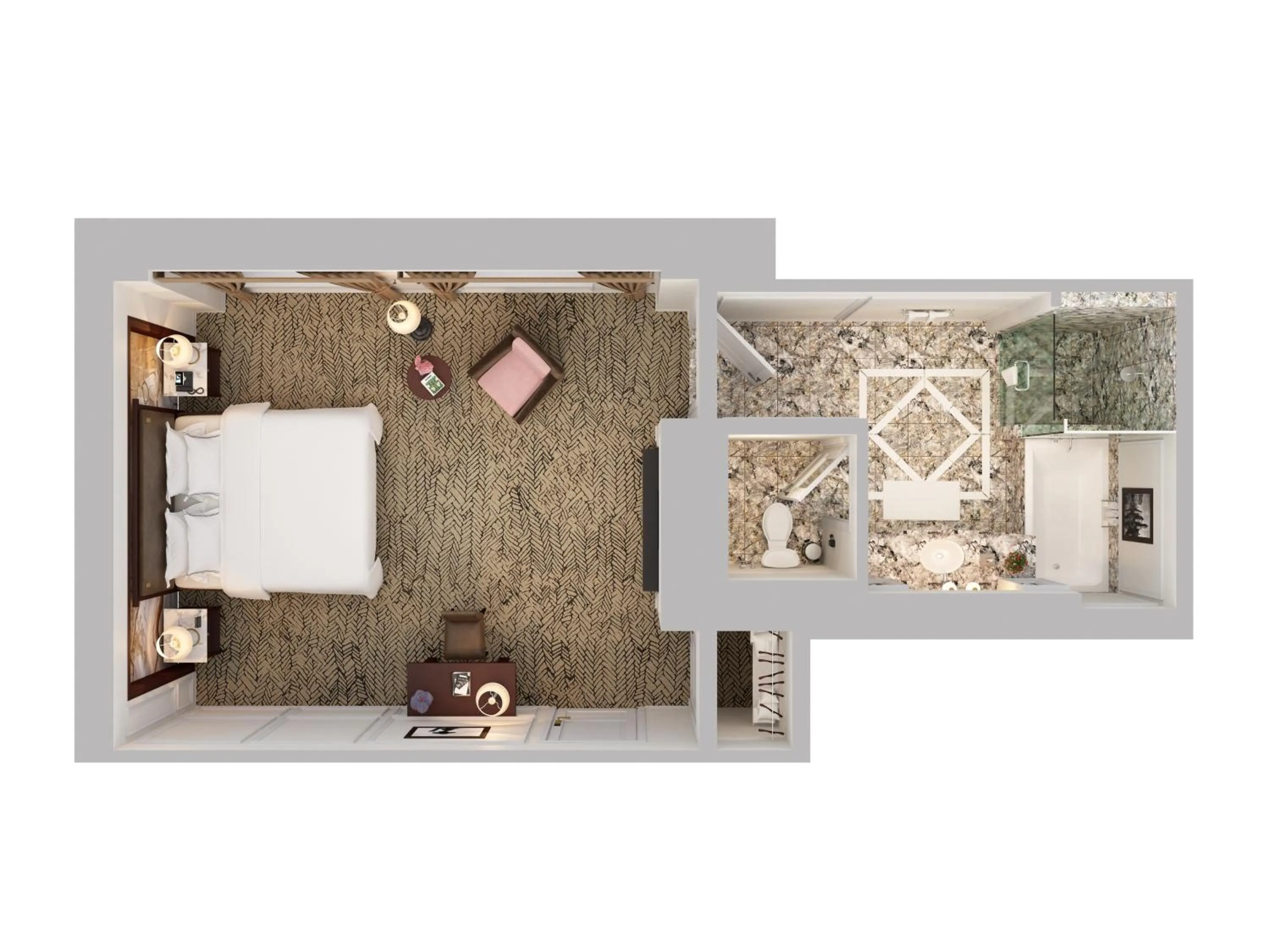 Floor plan in The Ritz-Carlton New York, Central Park