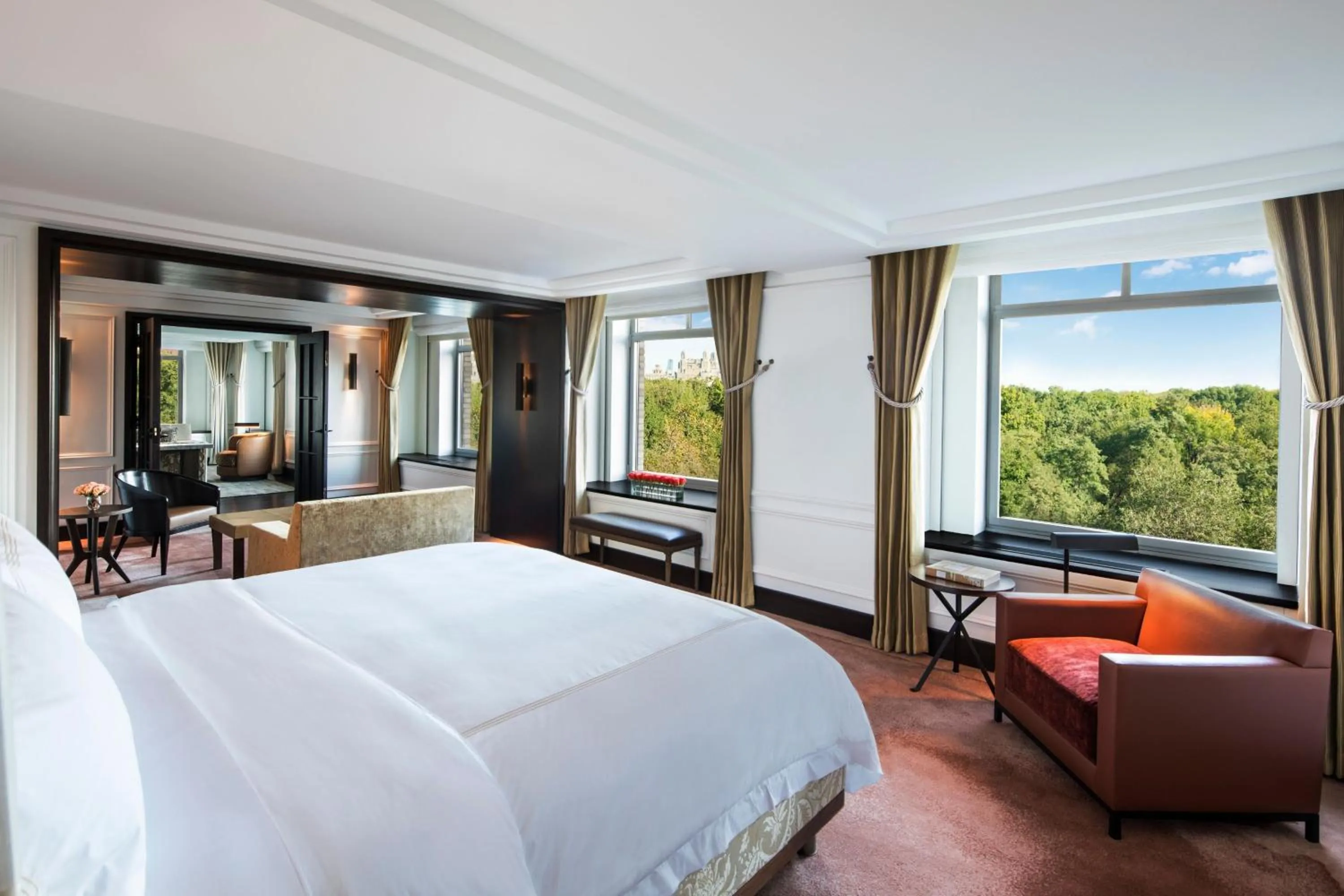 Bedroom, Bed in The Ritz-Carlton New York, Central Park