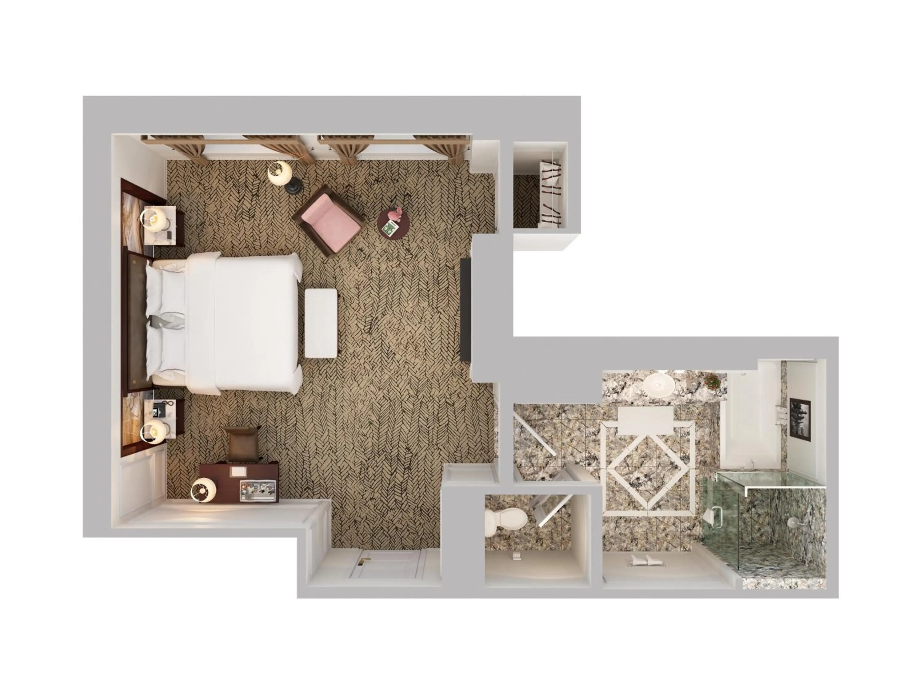 Floor plan in The Ritz-Carlton New York, Central Park