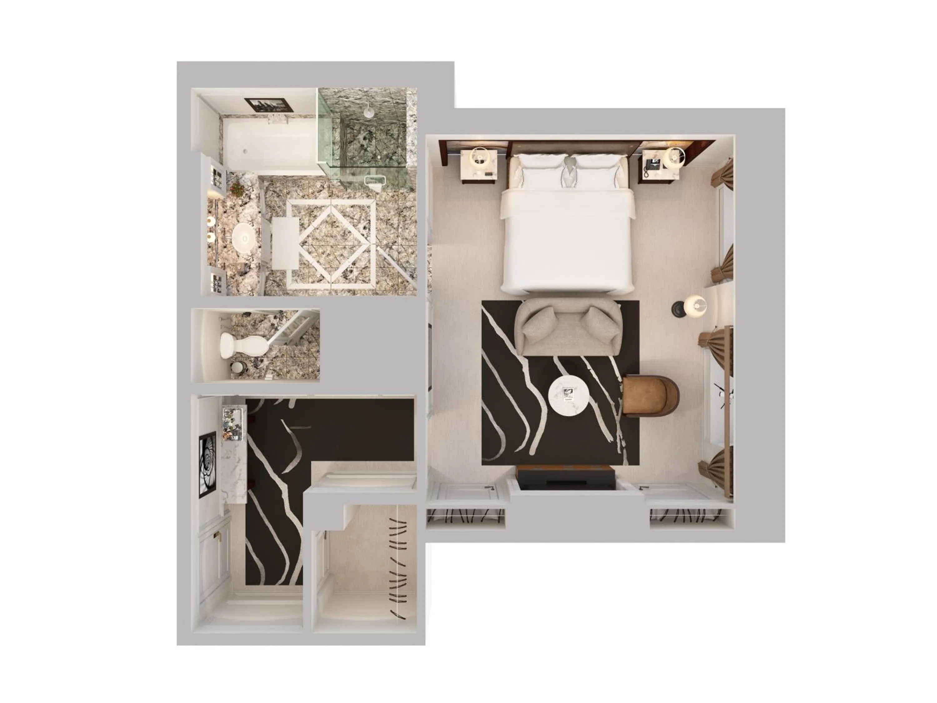 Floor plan in The Ritz-Carlton New York, Central Park