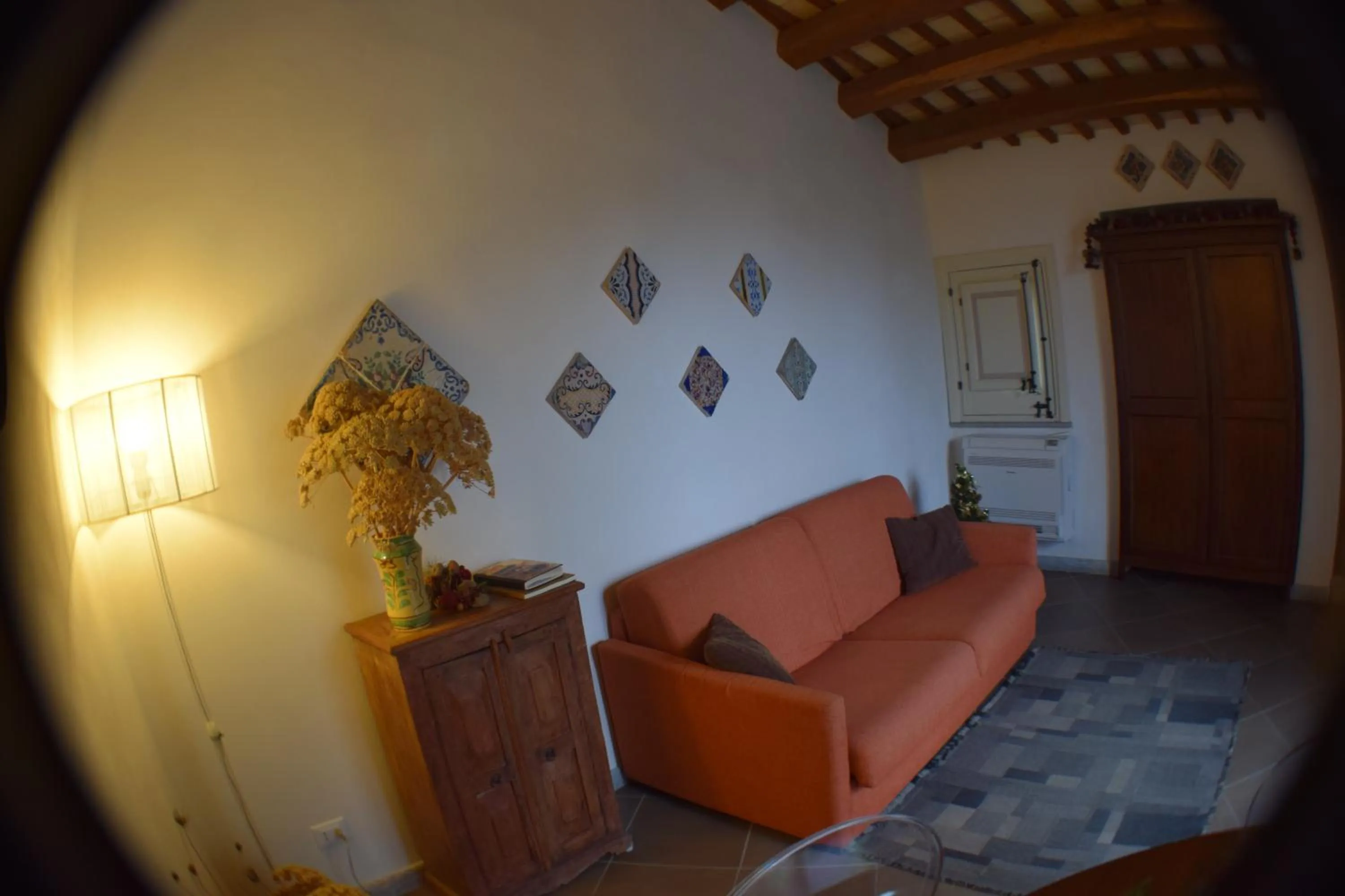 Living room in Residence Erice Pietre Antiche