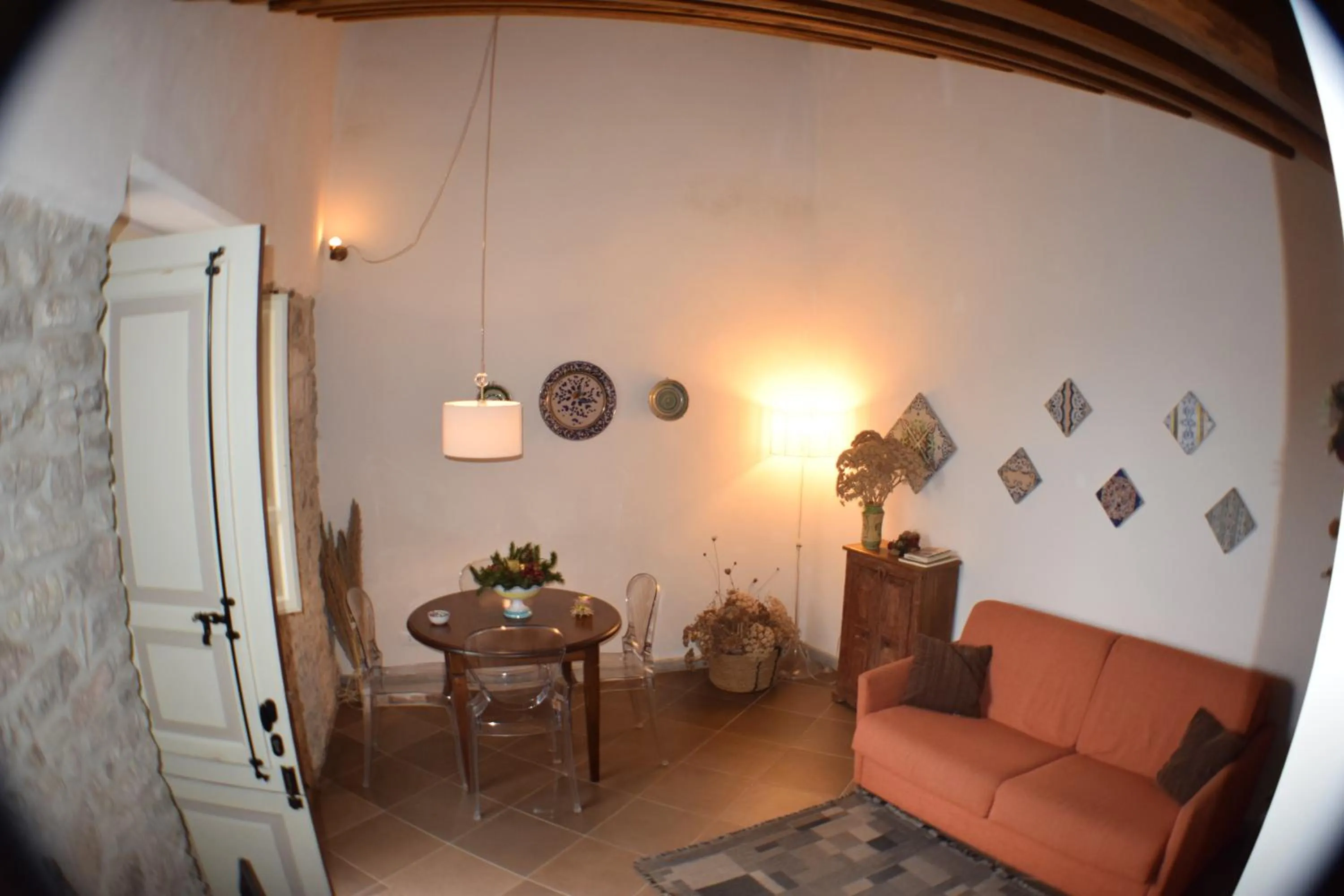 Living room in Residence Erice Pietre Antiche