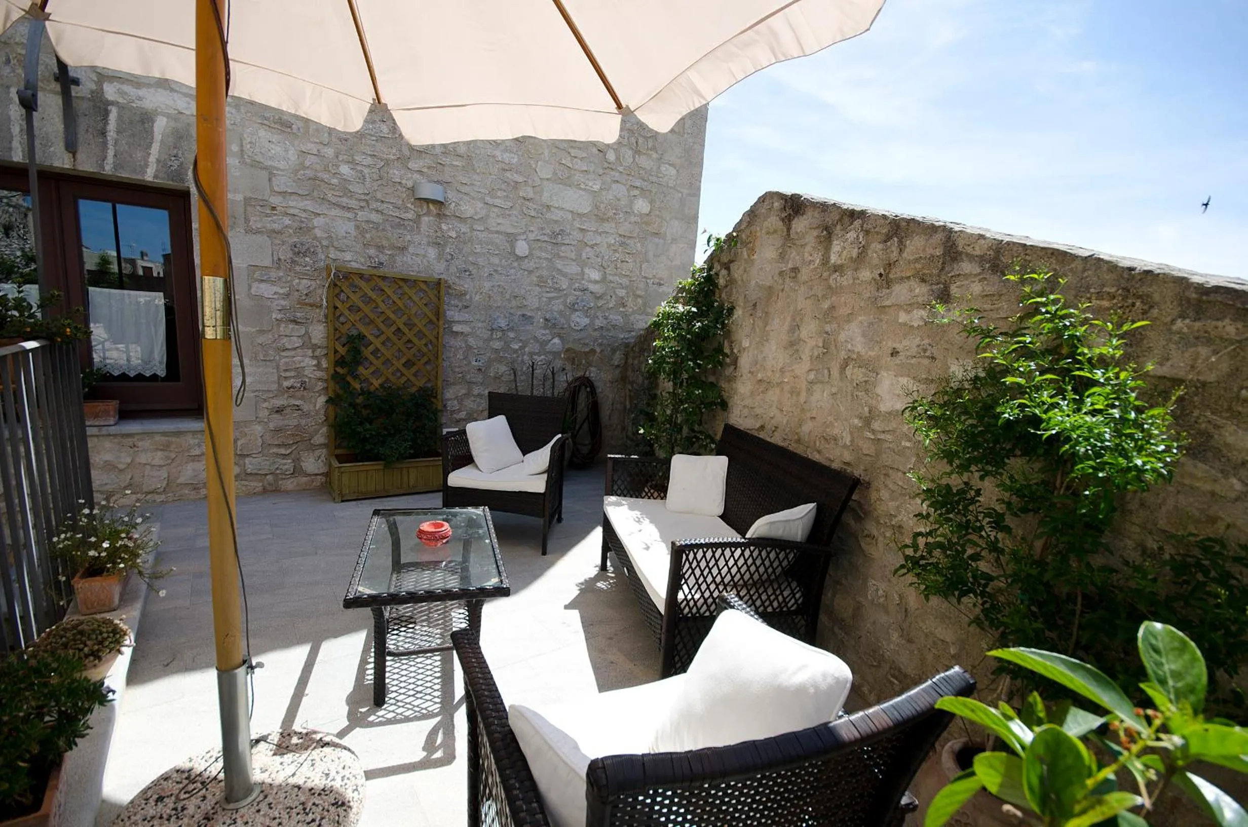 Balcony/Terrace in Residence Erice Pietre Antiche
