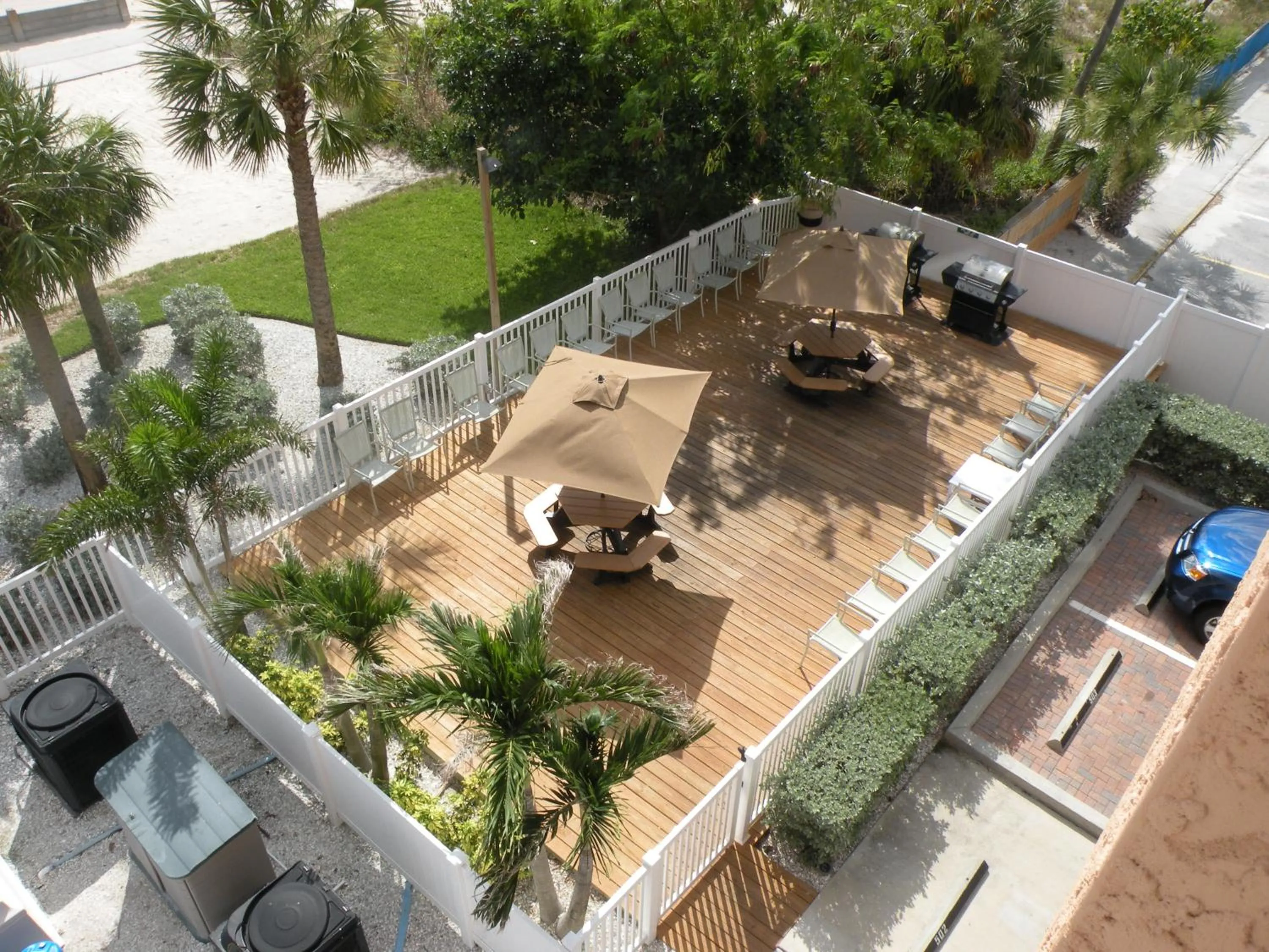 Balcony/Terrace in Surf Beach Treasure Island Resort