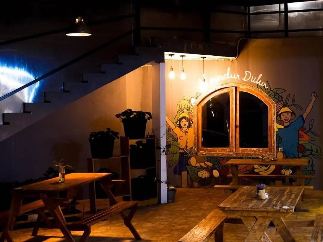 Patio in Tani Jiwo Hostel