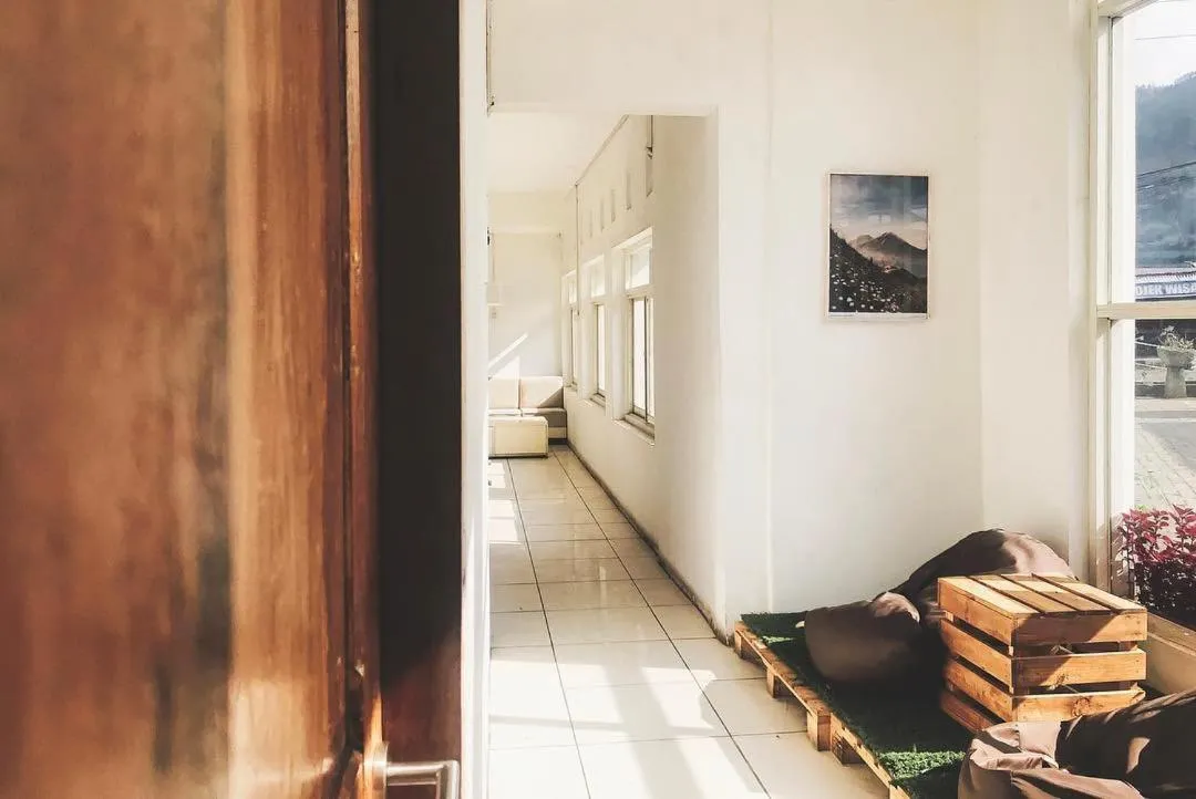 Lobby or reception in Tani Jiwo Hostel