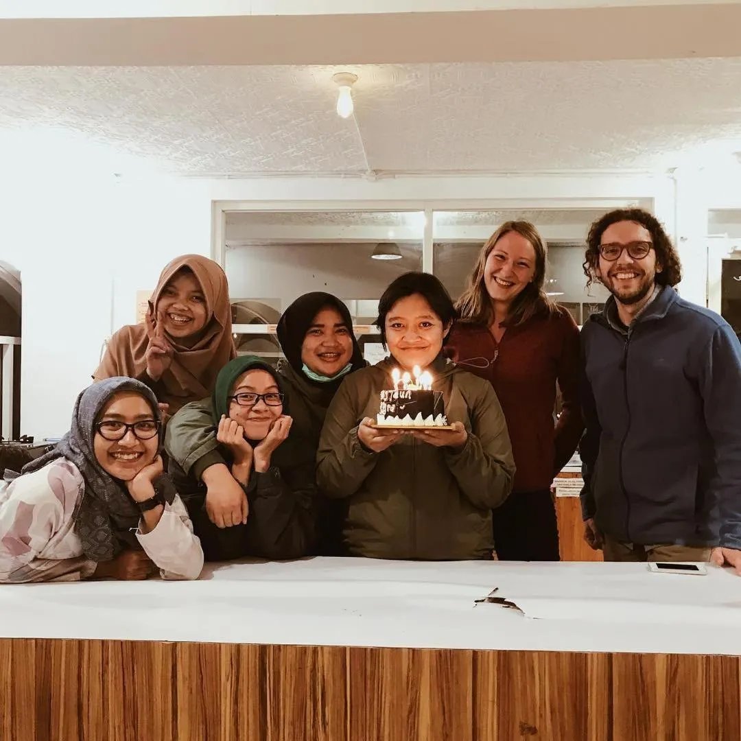 Staff in Tani Jiwo Hostel