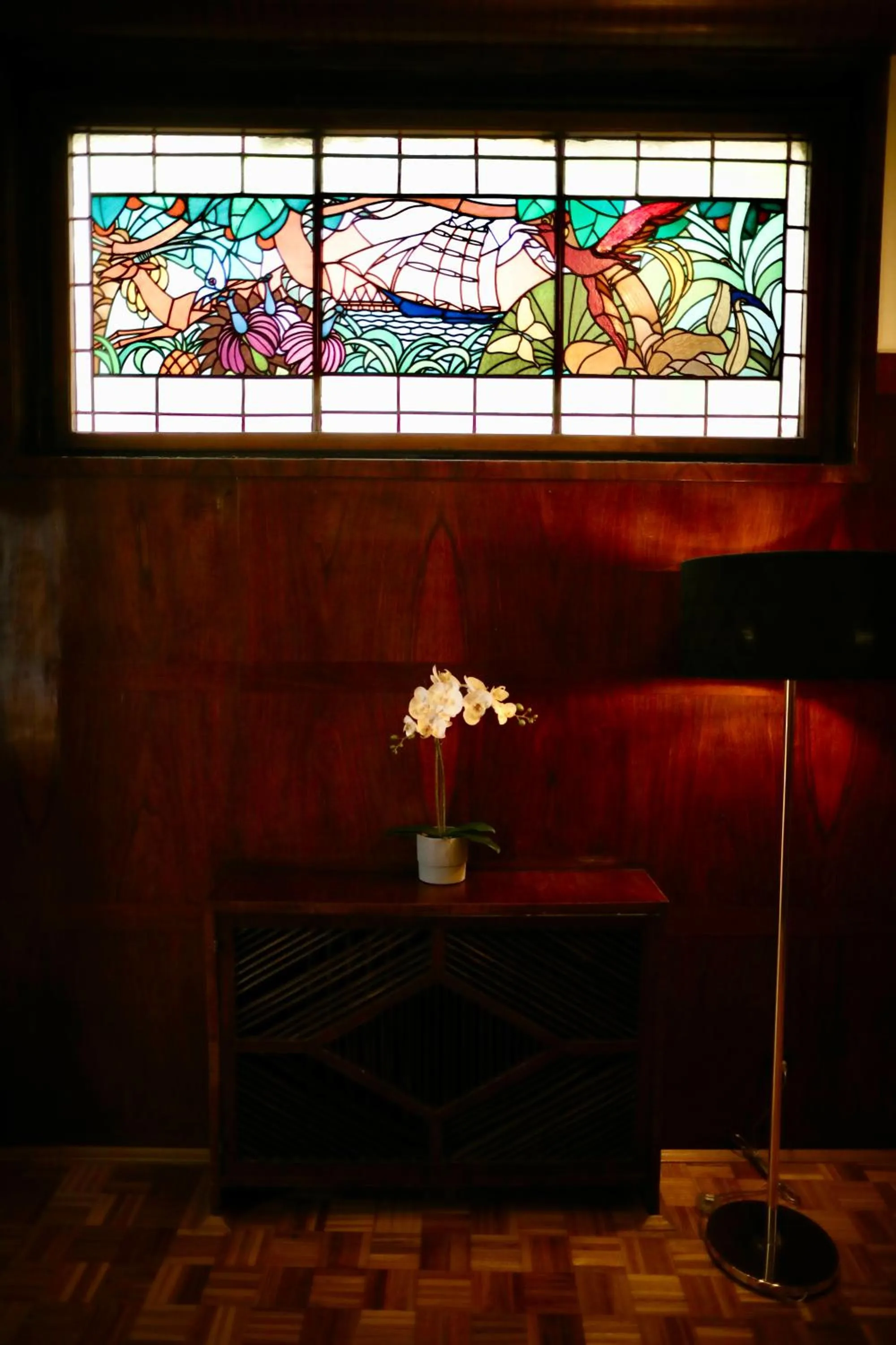 Decorative detail in Hotel Majestic