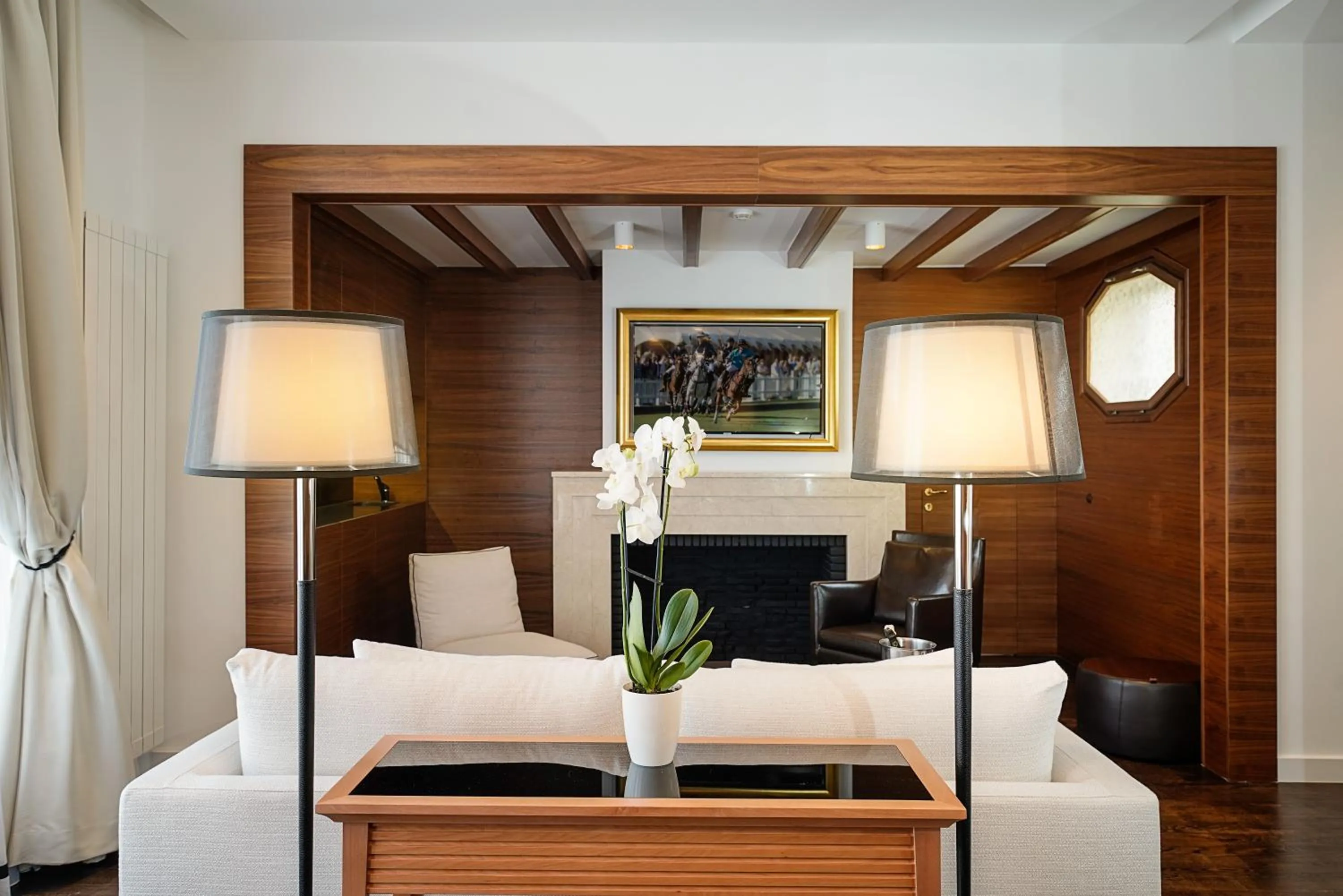 Seating area in Hotel Majestic