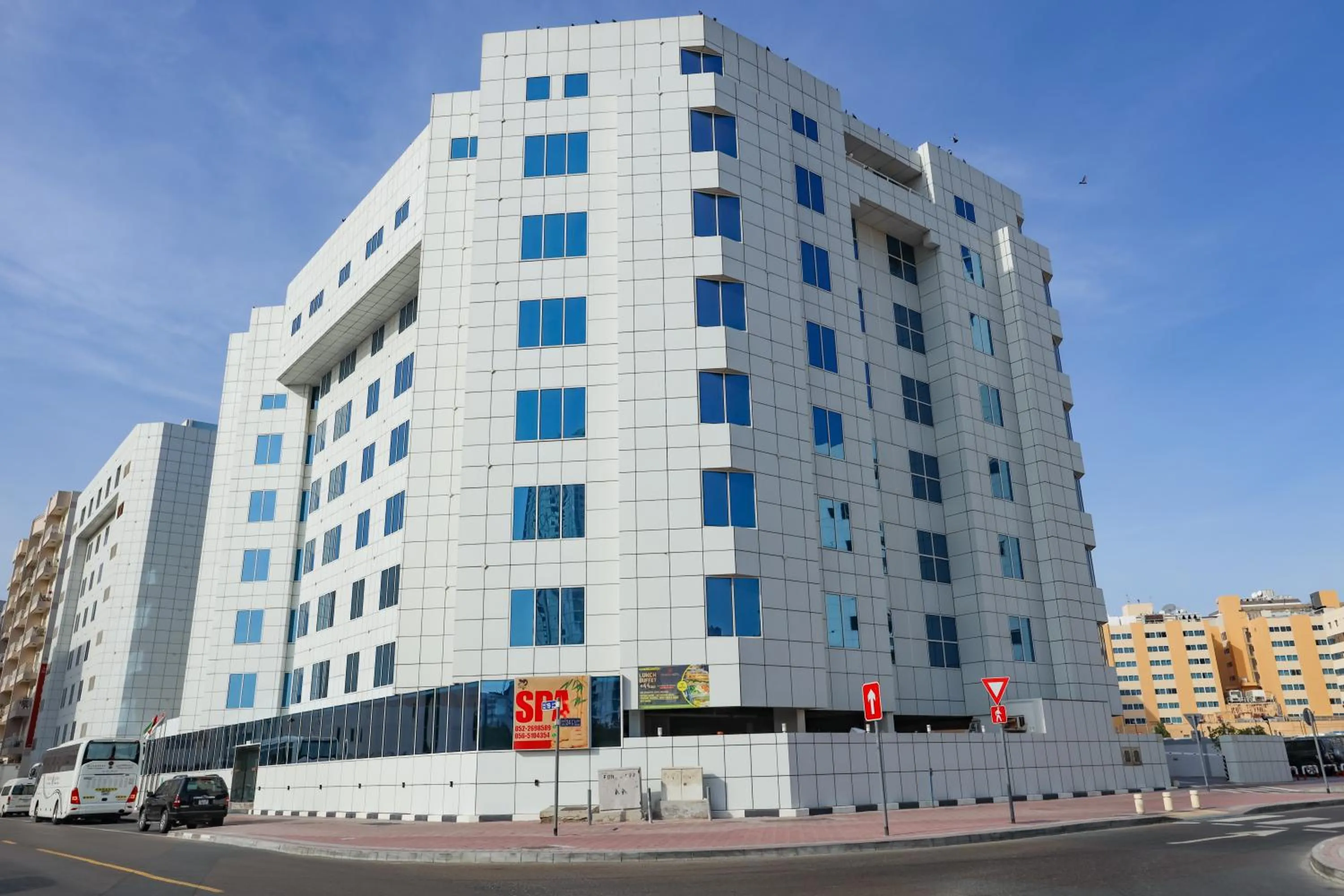 Property building in Omega Hotel Dubai