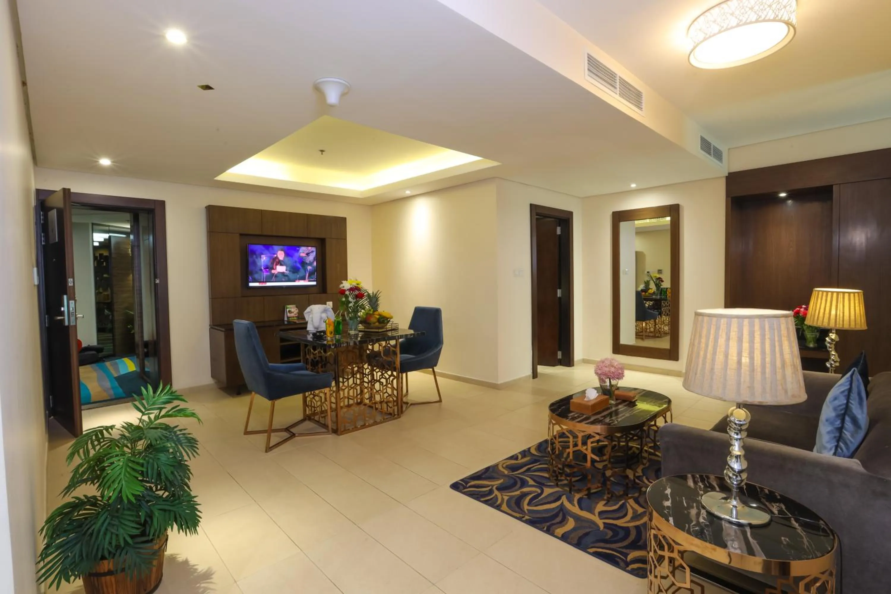 Living room in Omega Hotel Dubai