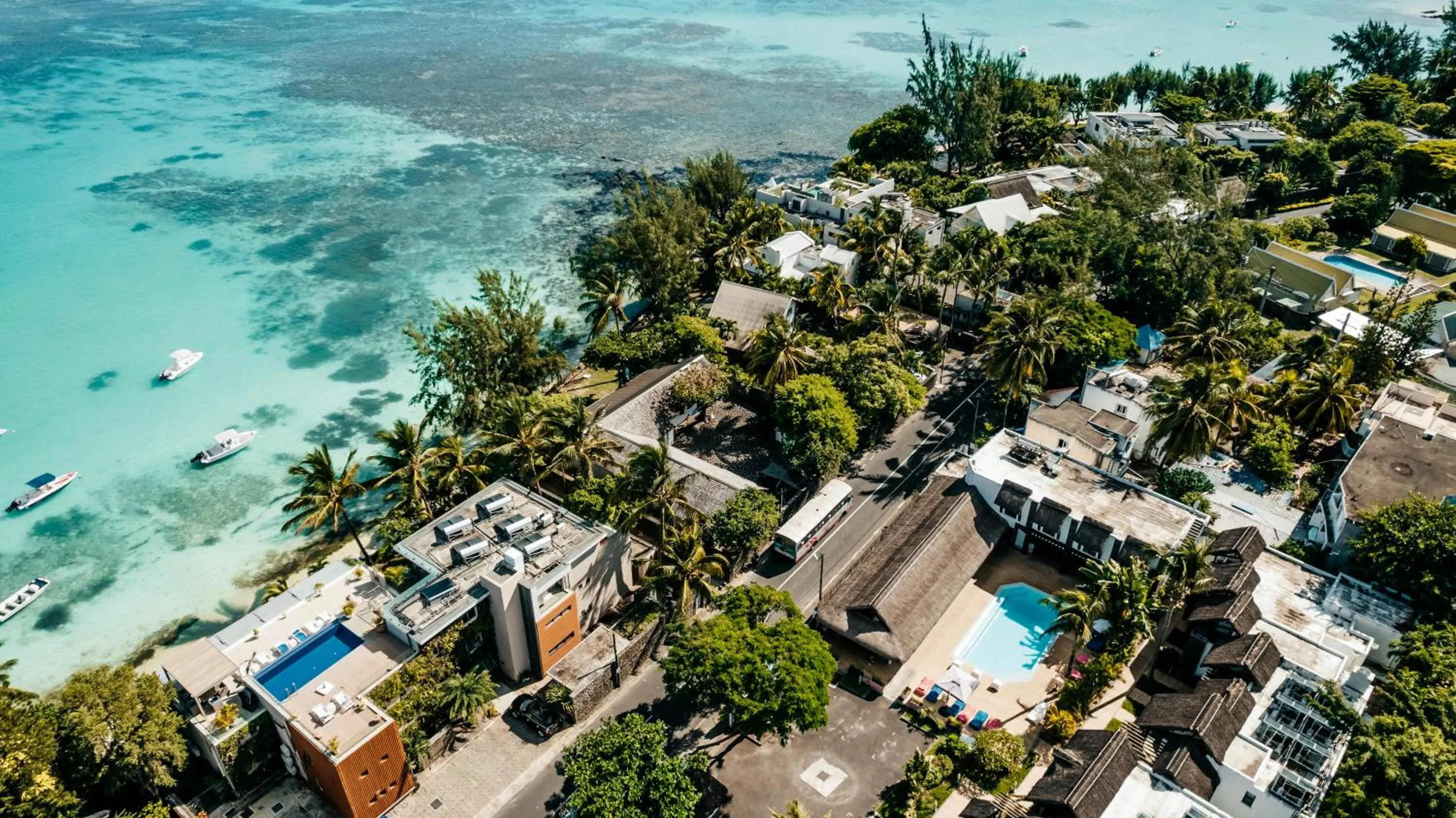Bird's eye view in Toparadis Guest House