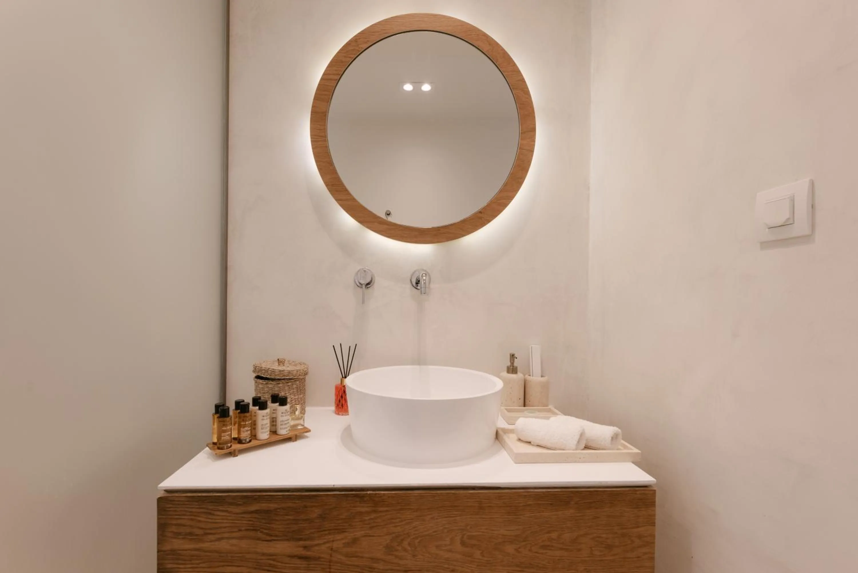 Bathroom in 18 Grapes Hotel