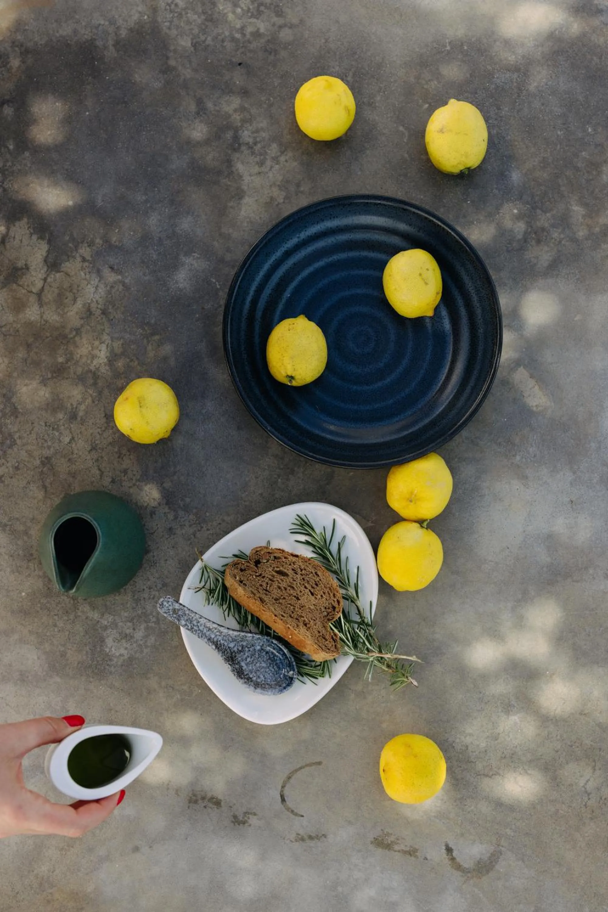 Food in 18 Grapes Hotel