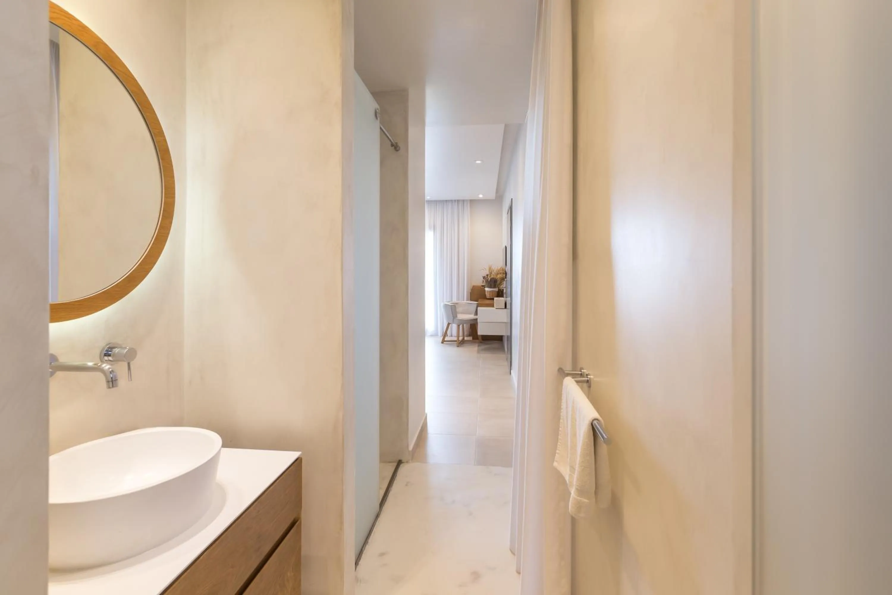 Bathroom in 18 Grapes Hotel