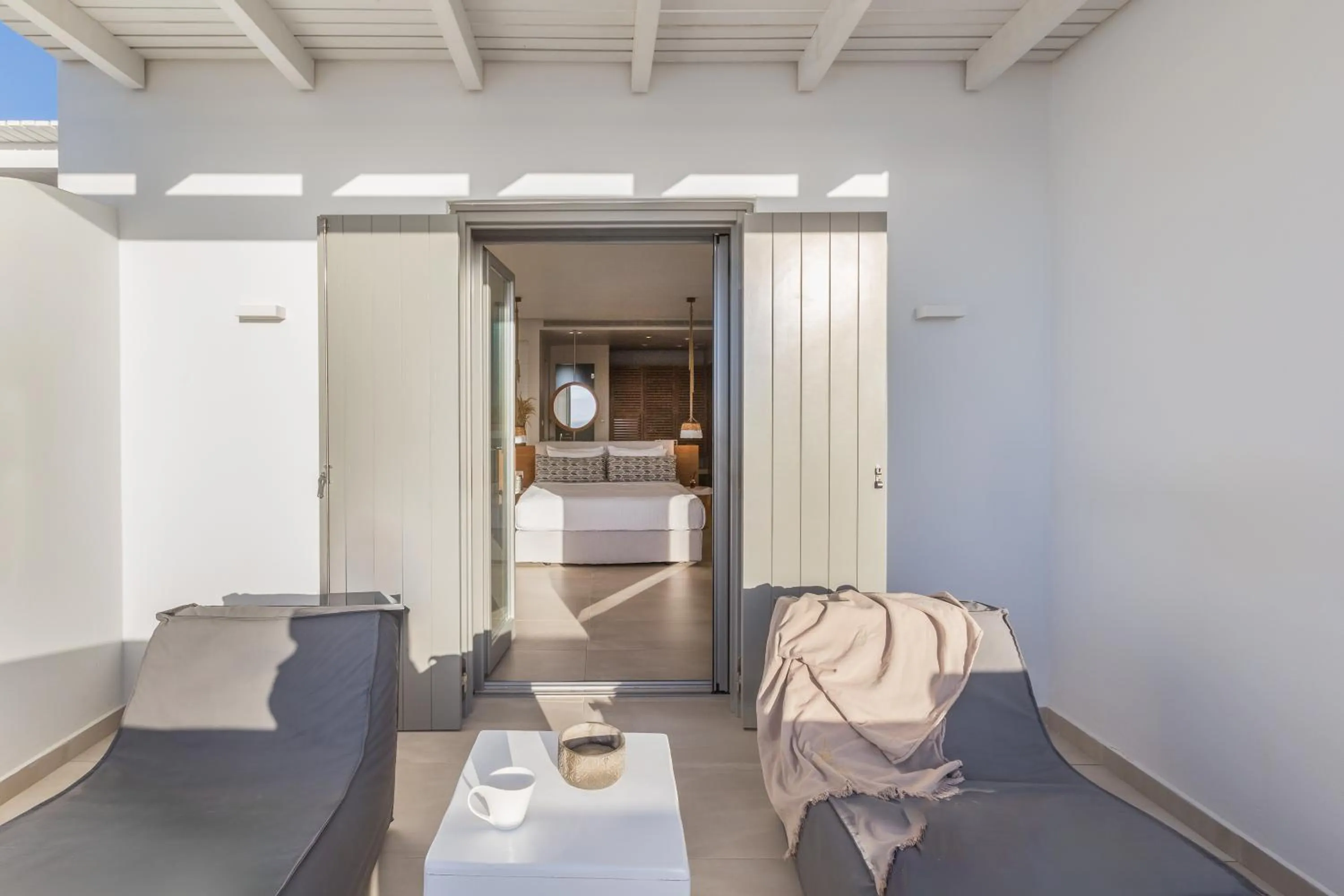 Balcony/Terrace in 18 Grapes Hotel