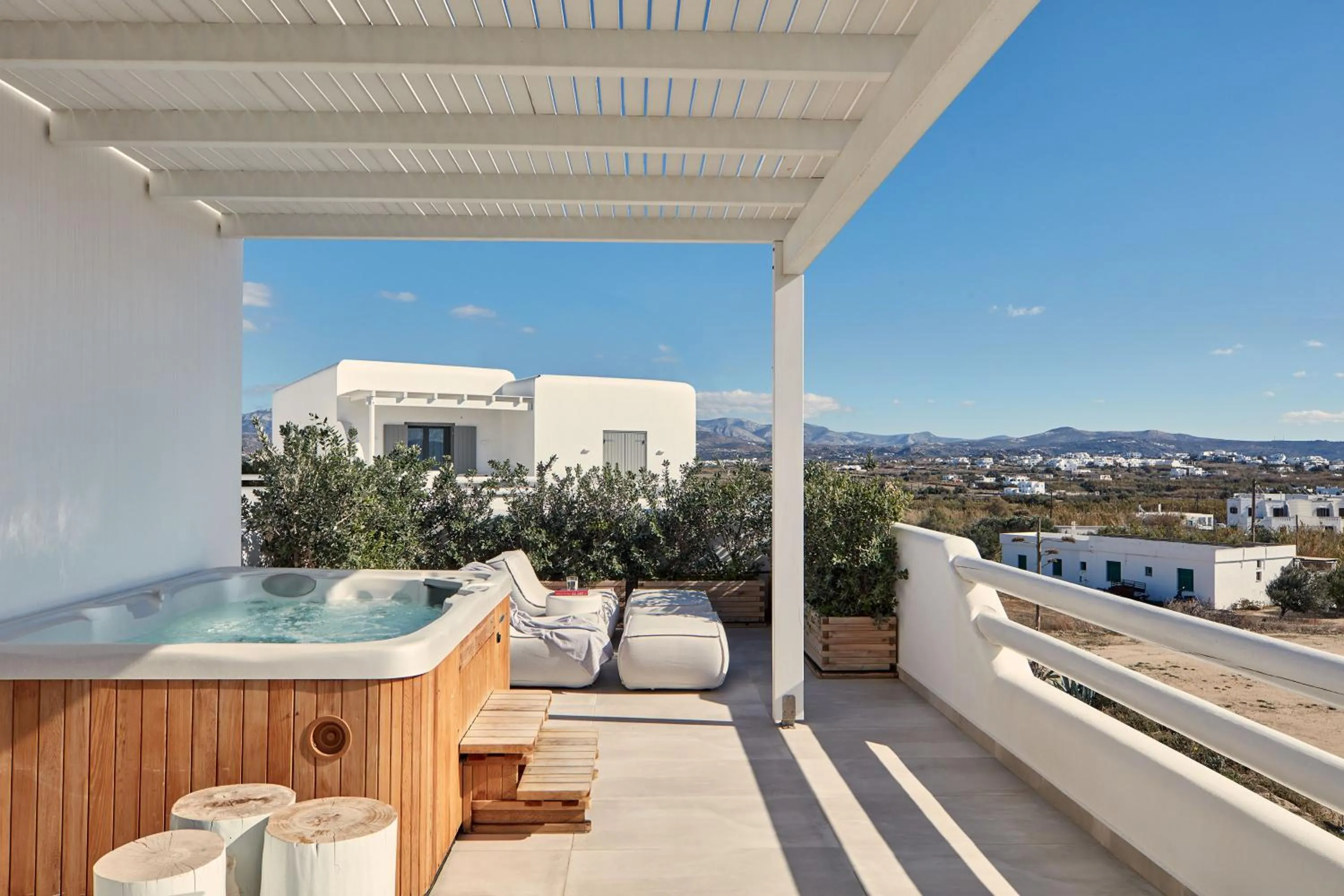 Balcony/Terrace in 18 Grapes Hotel