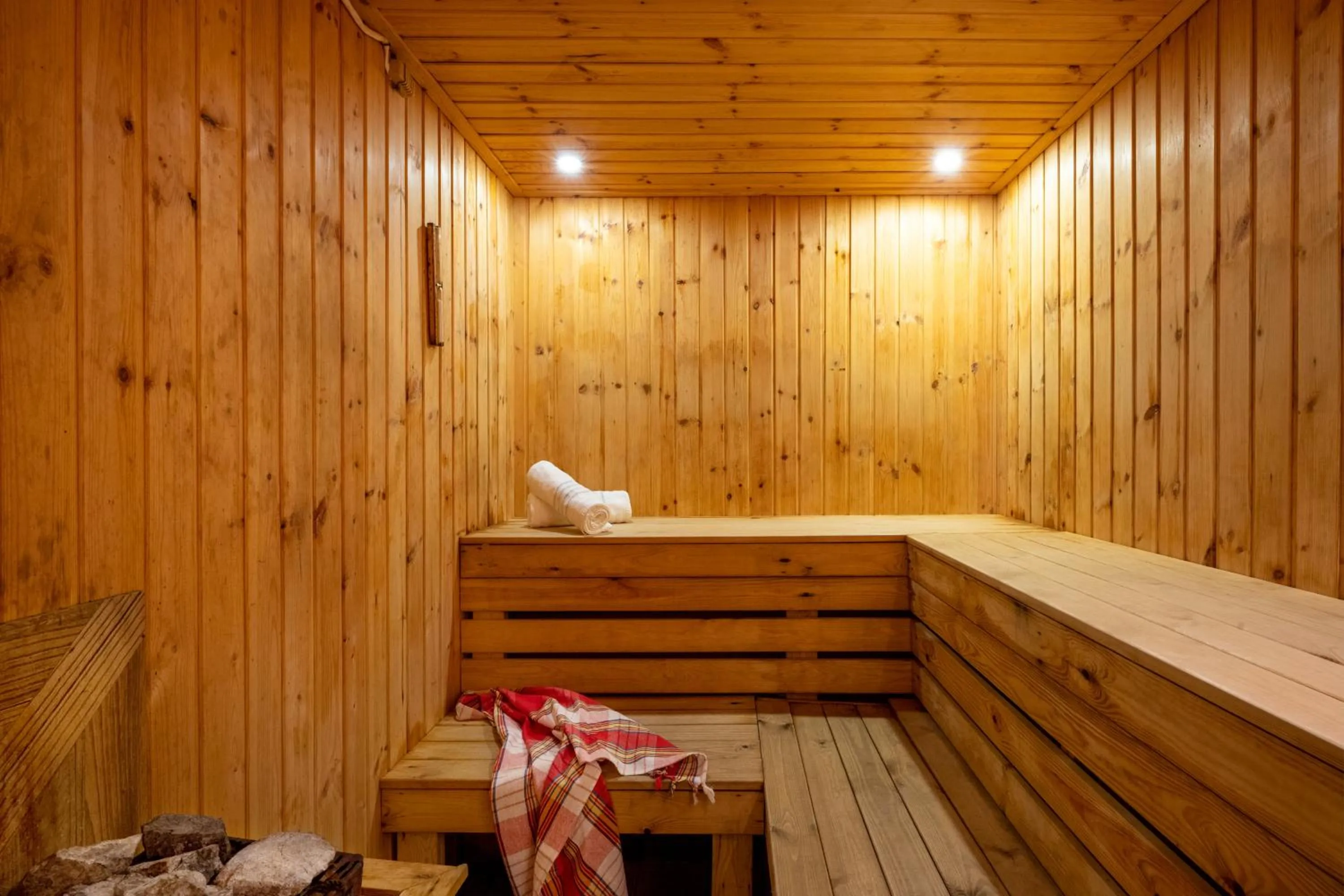 Sauna in Leonardo Plaza Hotel Dead Sea