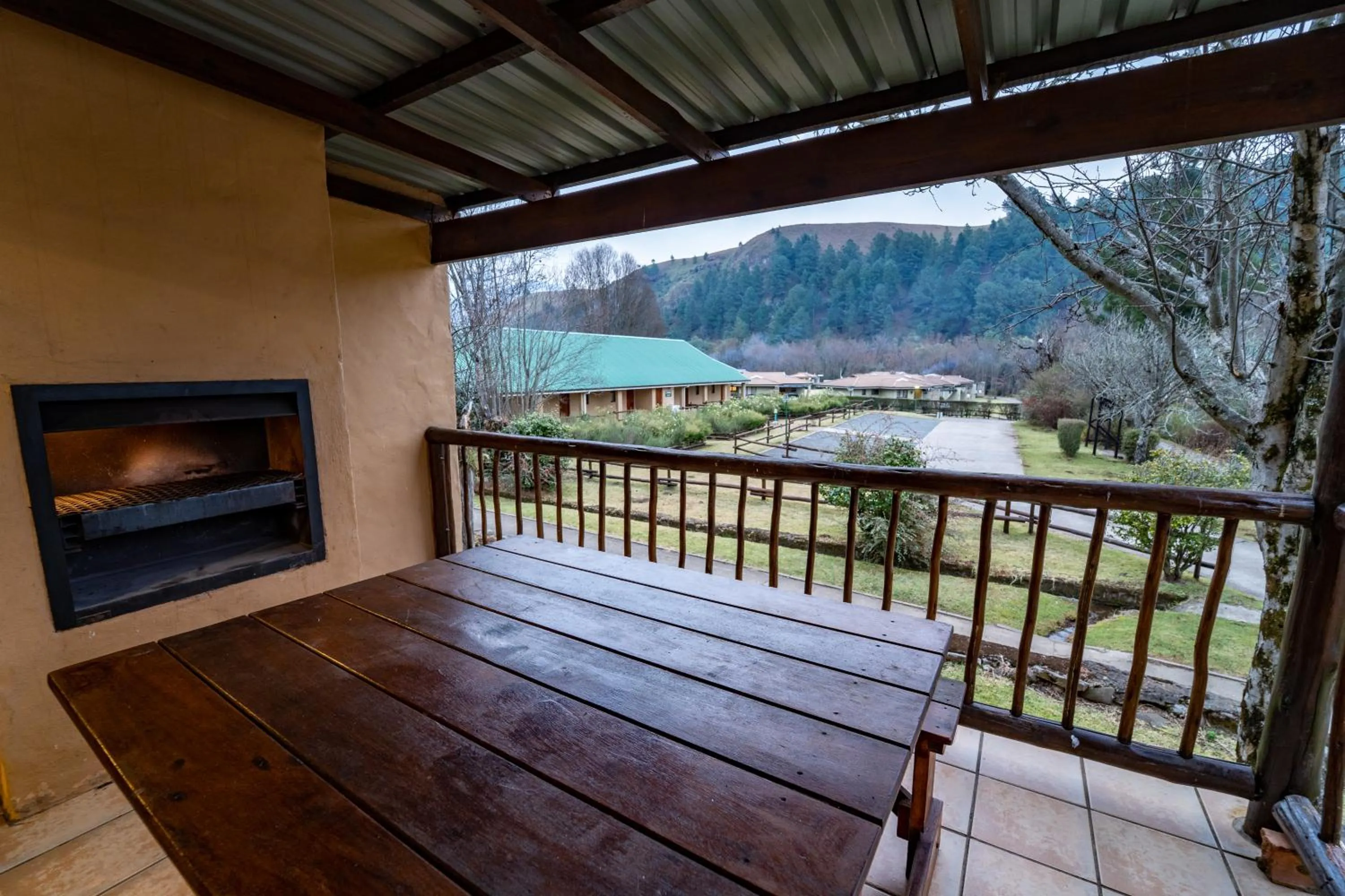 Balcony/Terrace in Gooderson Drakensberg Gardens Golf & Spa Resort