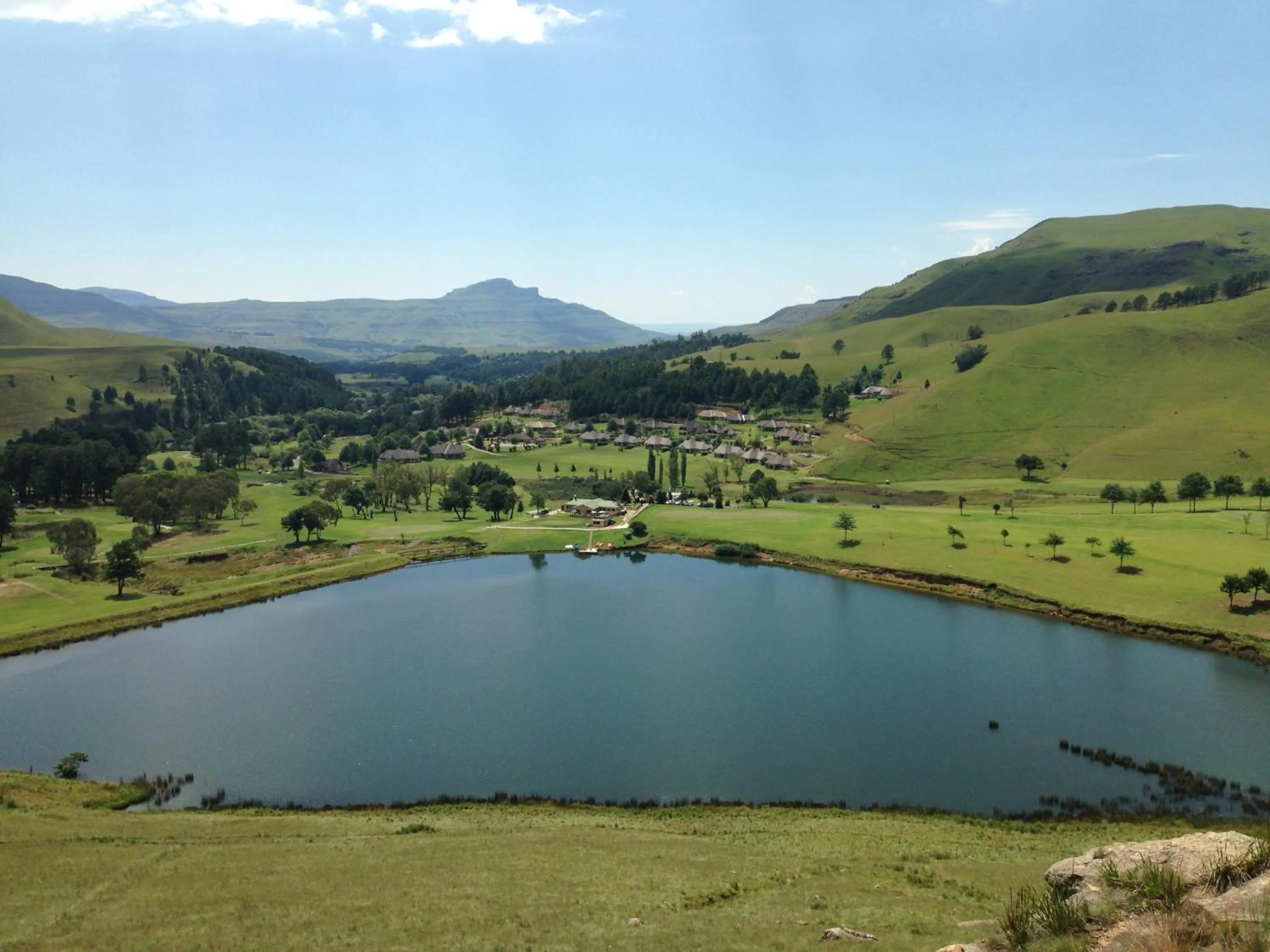 Natural landscape in Gooderson Drakensberg Gardens Golf & Spa Resort