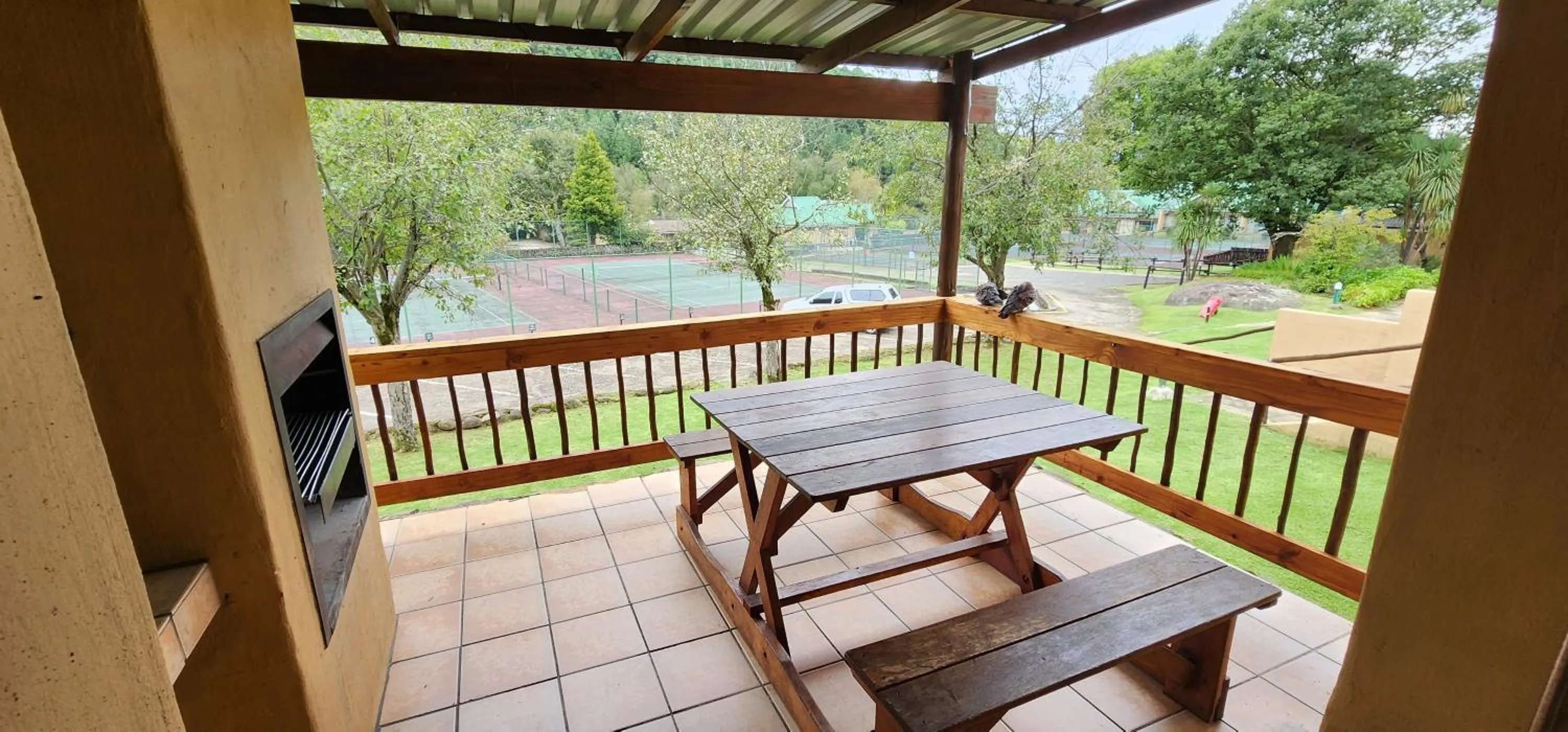 Balcony/Terrace in Gooderson Drakensberg Gardens Golf & Spa Resort