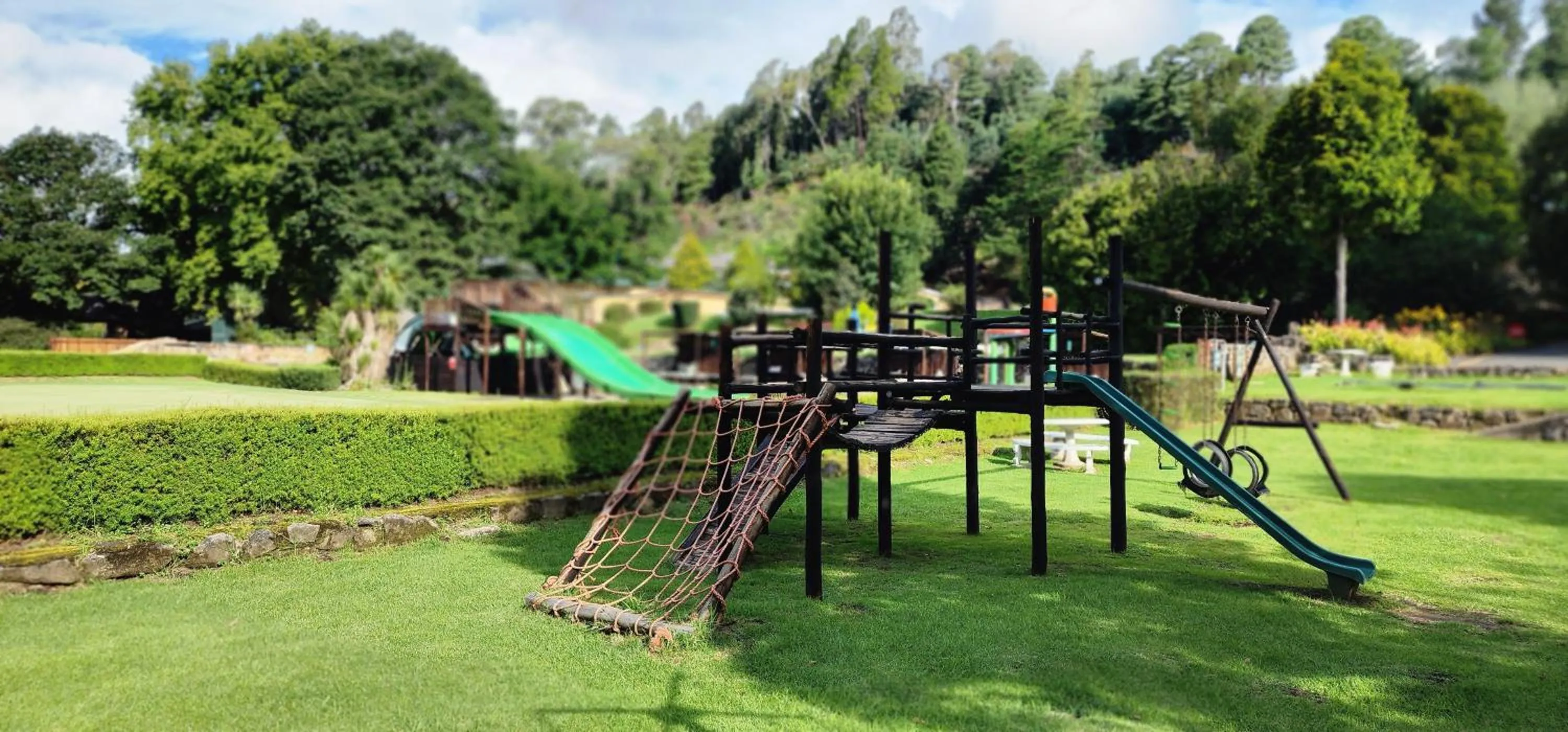 Children play ground in Gooderson Drakensberg Gardens Golf & Spa Resort