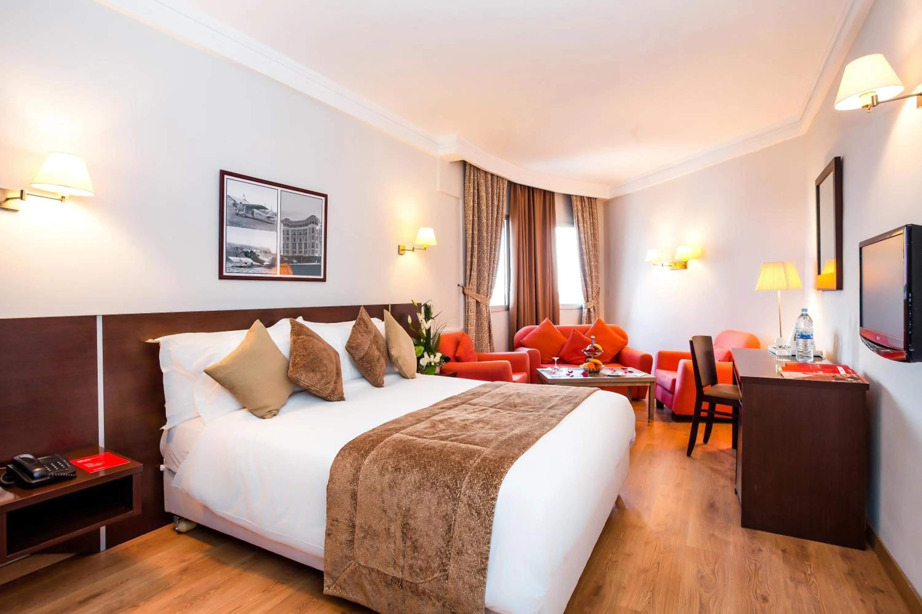 Photo of the whole room, Bed in Relax Hotel Airport Nouasseur