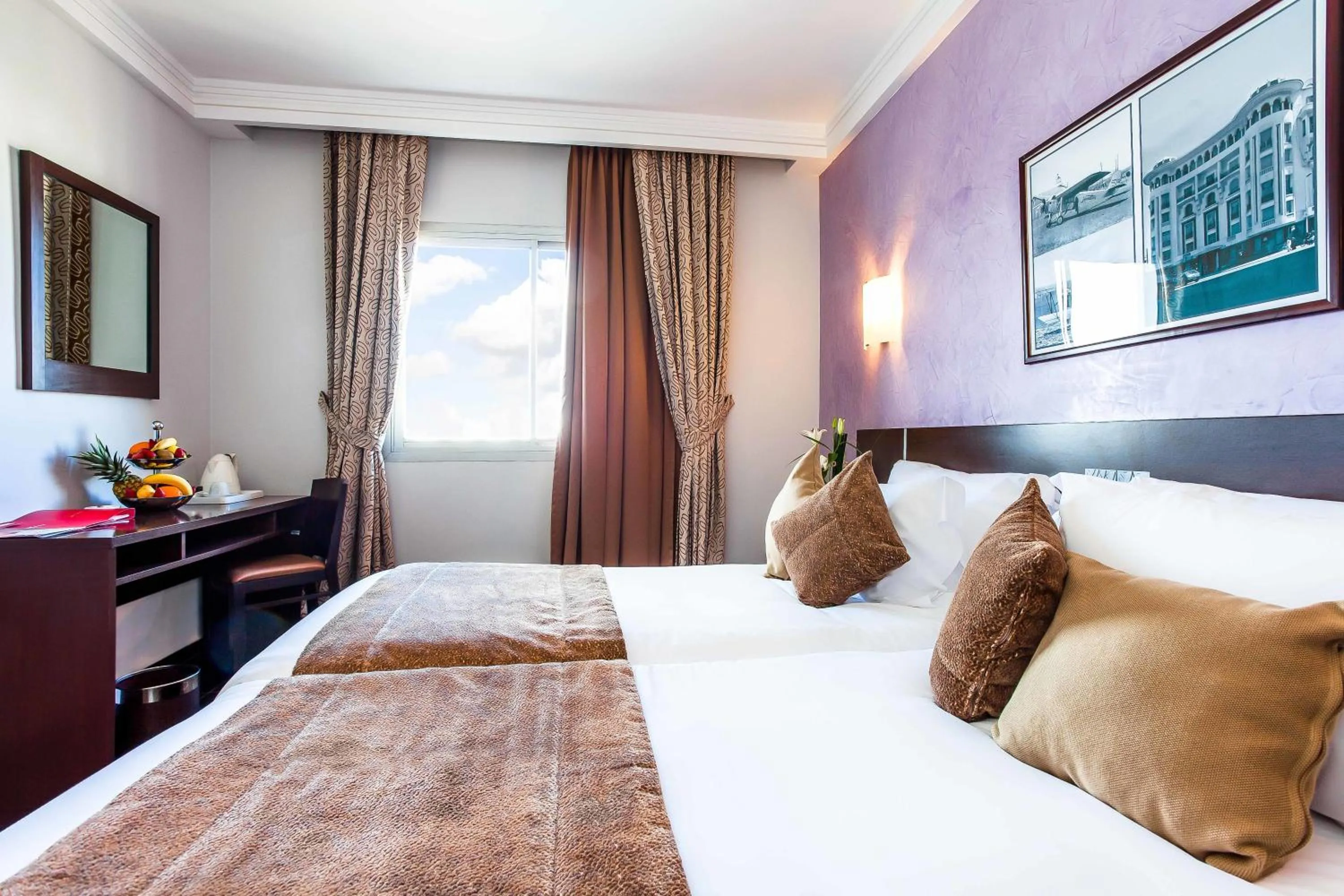 Bedroom, Bed in Relax Hotel Airport Nouasseur