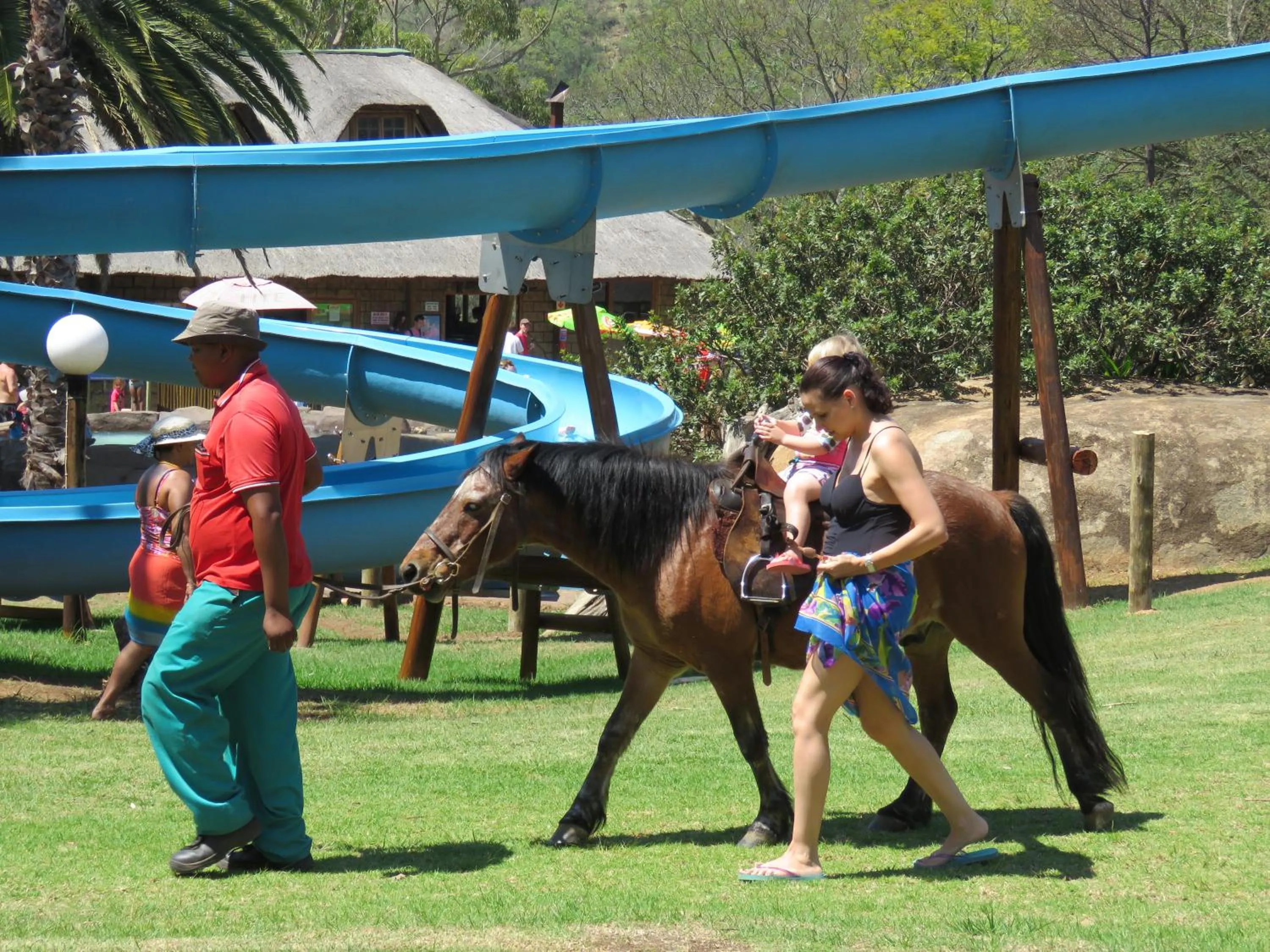 Horse-riding in Gooderson Natal Spa Hot Springs Resort