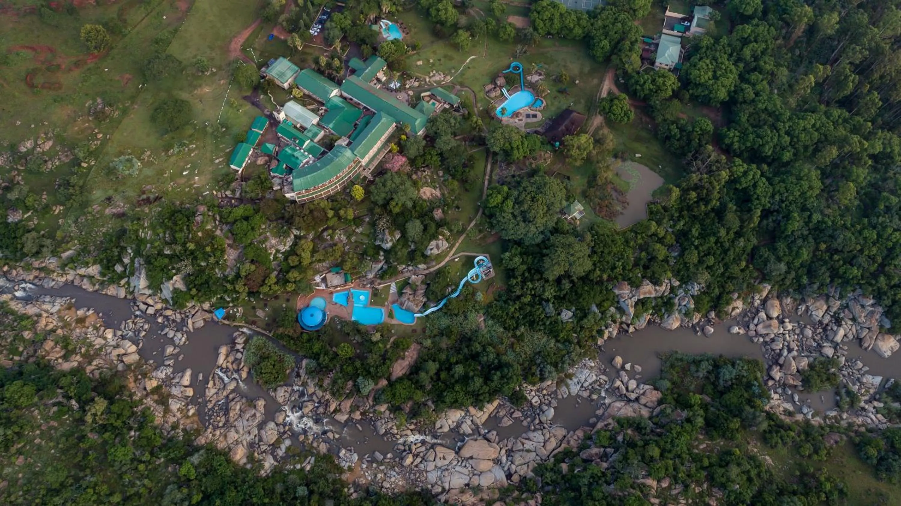 Bird's eye view in Gooderson Natal Spa Hot Springs Resort