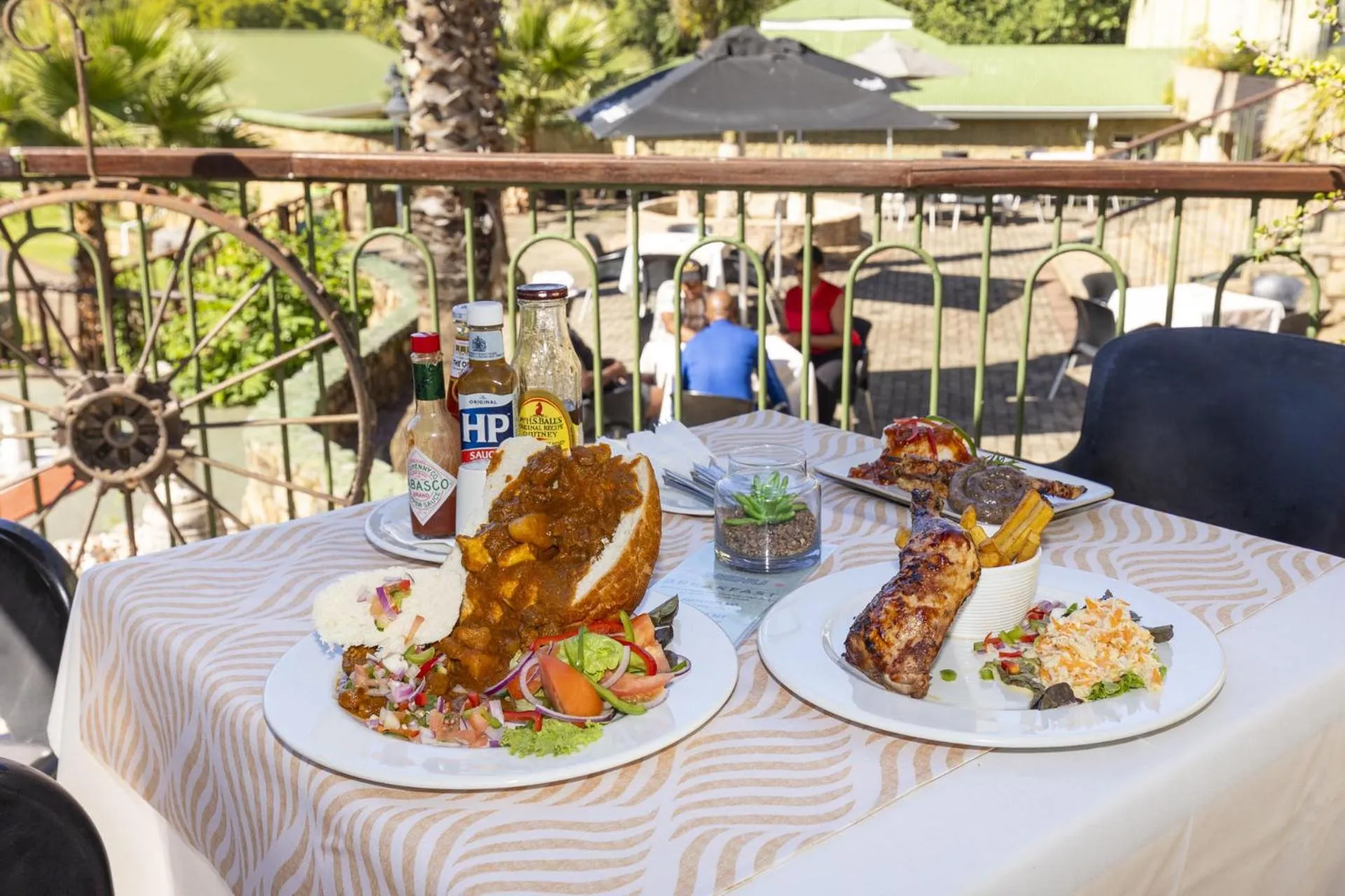 Food close-up in Gooderson Natal Spa Hot Springs Resort